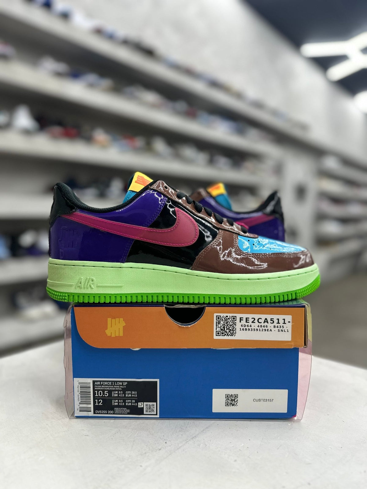Nike Air Force 1 Low SP Undefeated Multi-Patent Pink Prime Sz 10.5 - Restock AveNike Air Force 1 Low SP Undefeated Multi-Patent Pink Prime Sz 10.5Restock AveRestock Ave10.5Restock Ave