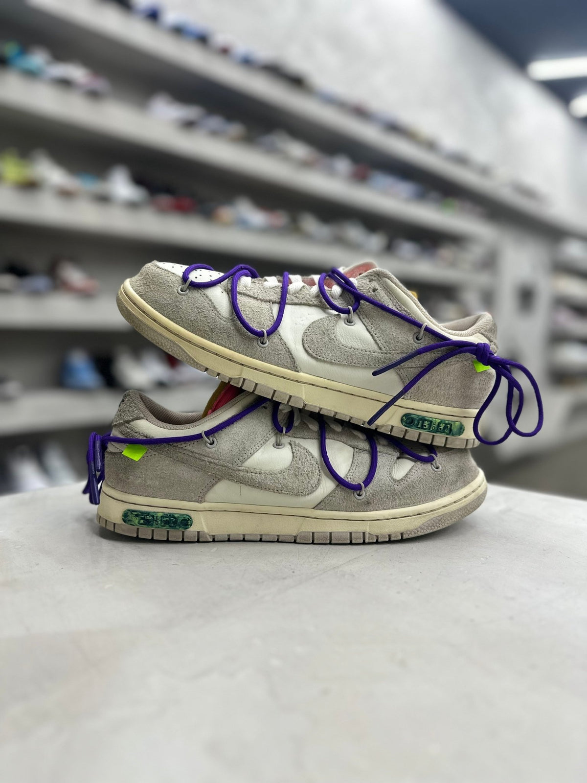 Nike Dunk Low Off-White Lot 15 Sz 10 (PREOWNED) (NO BOX) - Restock AveNike Dunk Low Off-White Lot 15 Sz 10 (PREOWNED) (NO BOX)Restock AveRestock Ave10Restock Ave