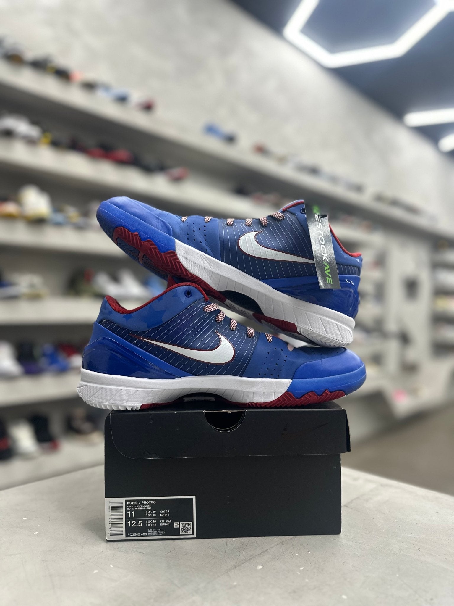 Nike Kobe 4 Protro Philly Sz 11 (PREOWNED) - Restock AveNike Kobe 4 Protro Philly Sz 11 (PREOWNED)Restock AveRestock Ave11Restock Ave
