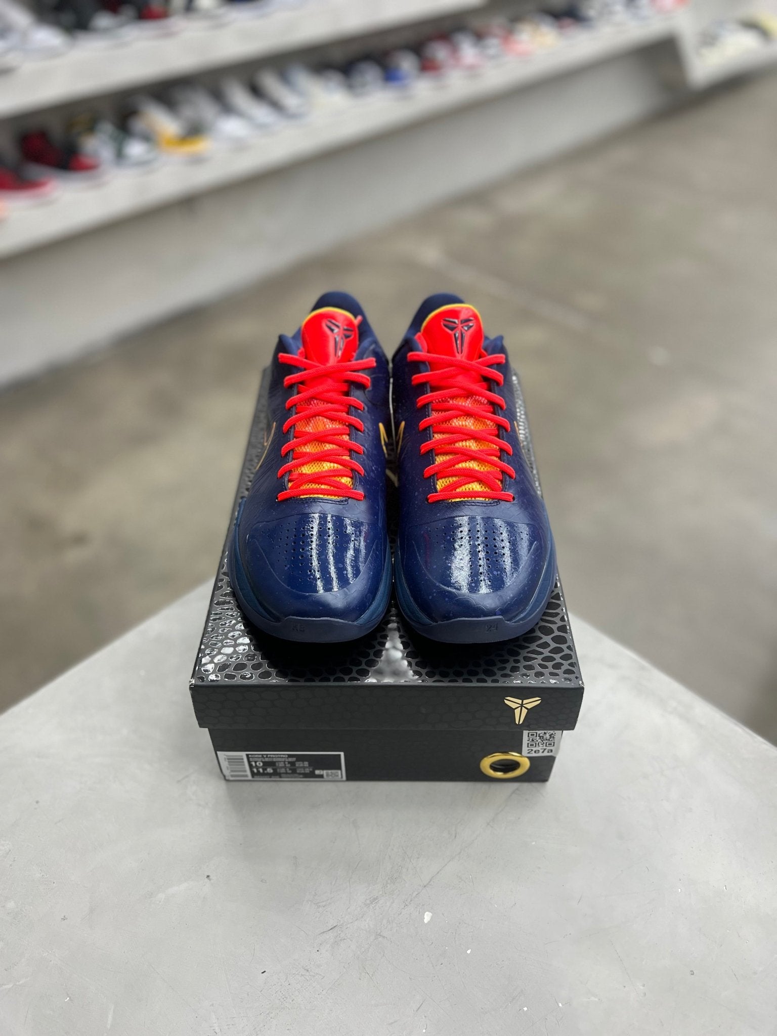 Nike Kobe 5 Protro Caitlin Clark Indiana Fever Sz 10 (PREOWNED) - Restock AveNike Kobe 5 Protro Caitlin Clark Indiana Fever Sz 10 (PREOWNED)Restock AveRestock Ave10Restock Ave