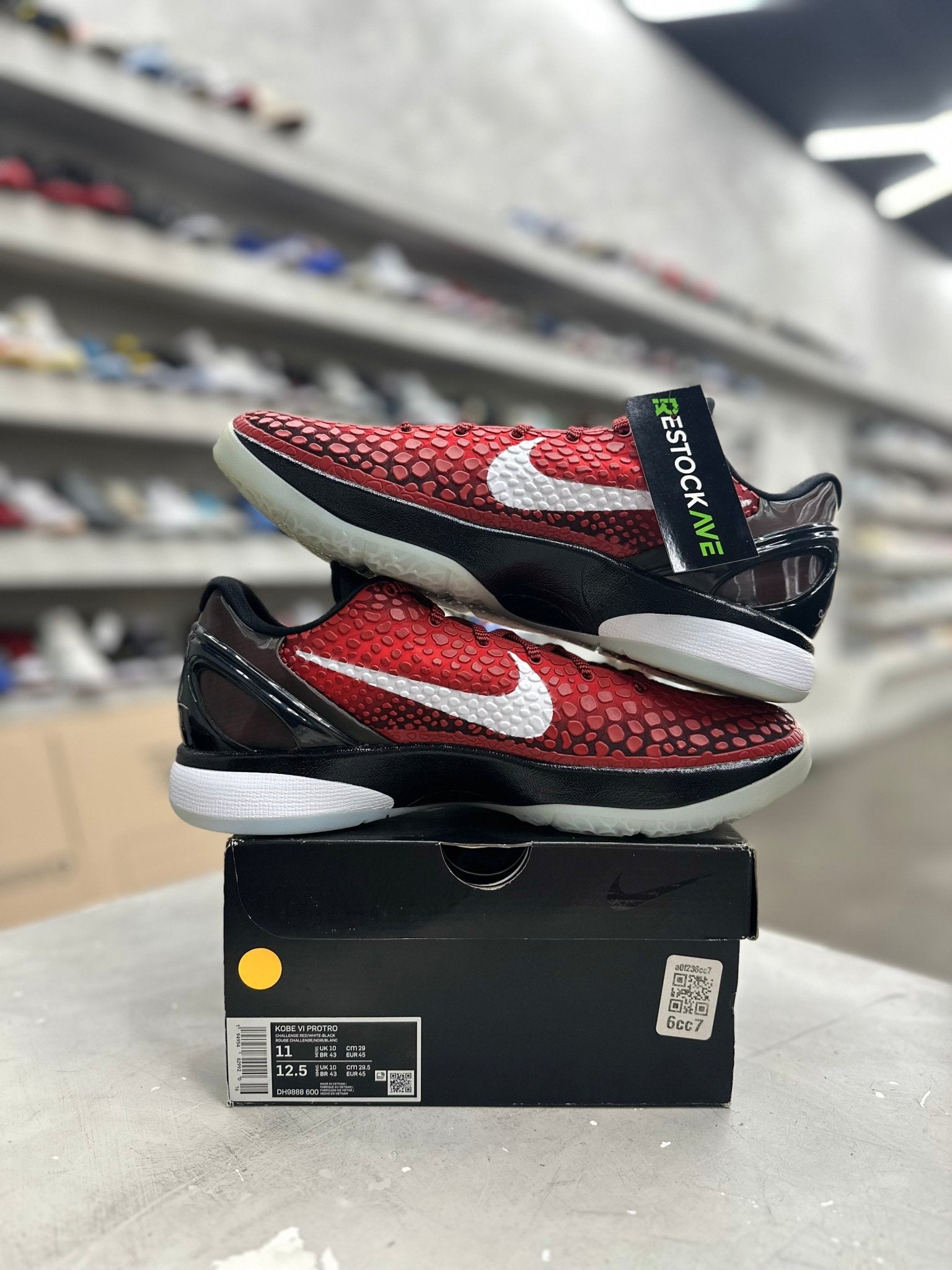 Nike Kobe 6 Protro Challenge Red All-Star Sz 11 (PREOWNED) - Restock AveNike Kobe 6 Protro Challenge Red All-Star Sz 11 (PREOWNED)Restock AveRestock Ave11Restock Ave