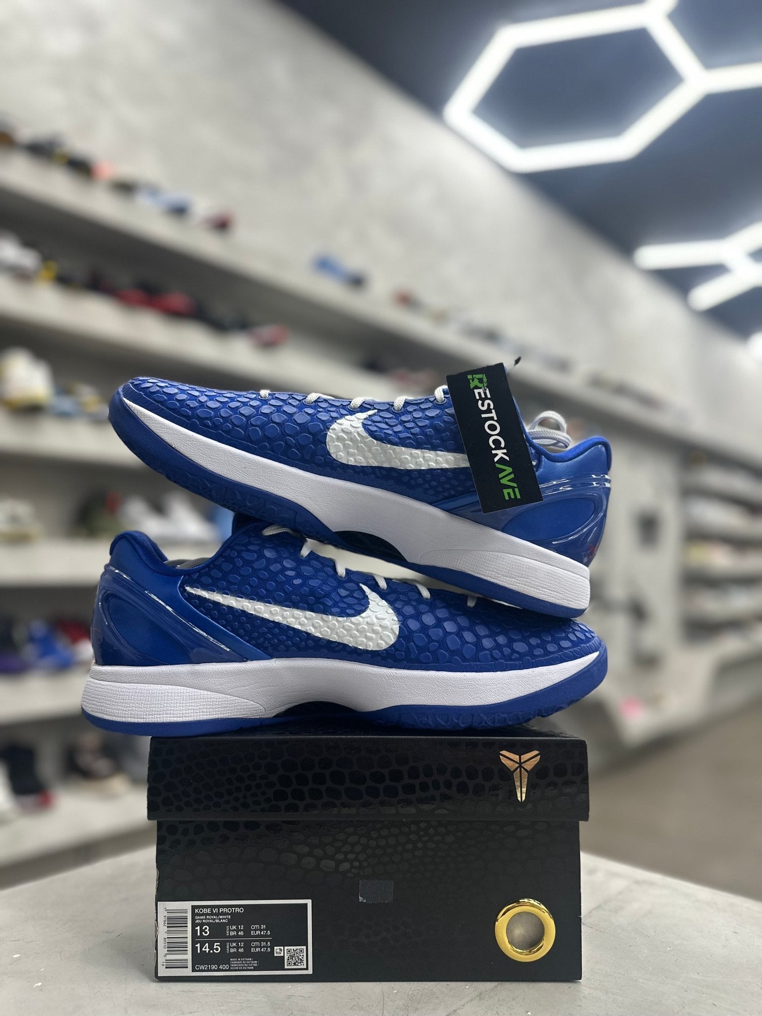 Nike Kobe 6 Protro Dodgers Sz 13 (PREOWNED) - Restock AveNike Kobe 6 Protro Dodgers Sz 13 (PREOWNED)Restock AveRestock Ave13Restock Ave
