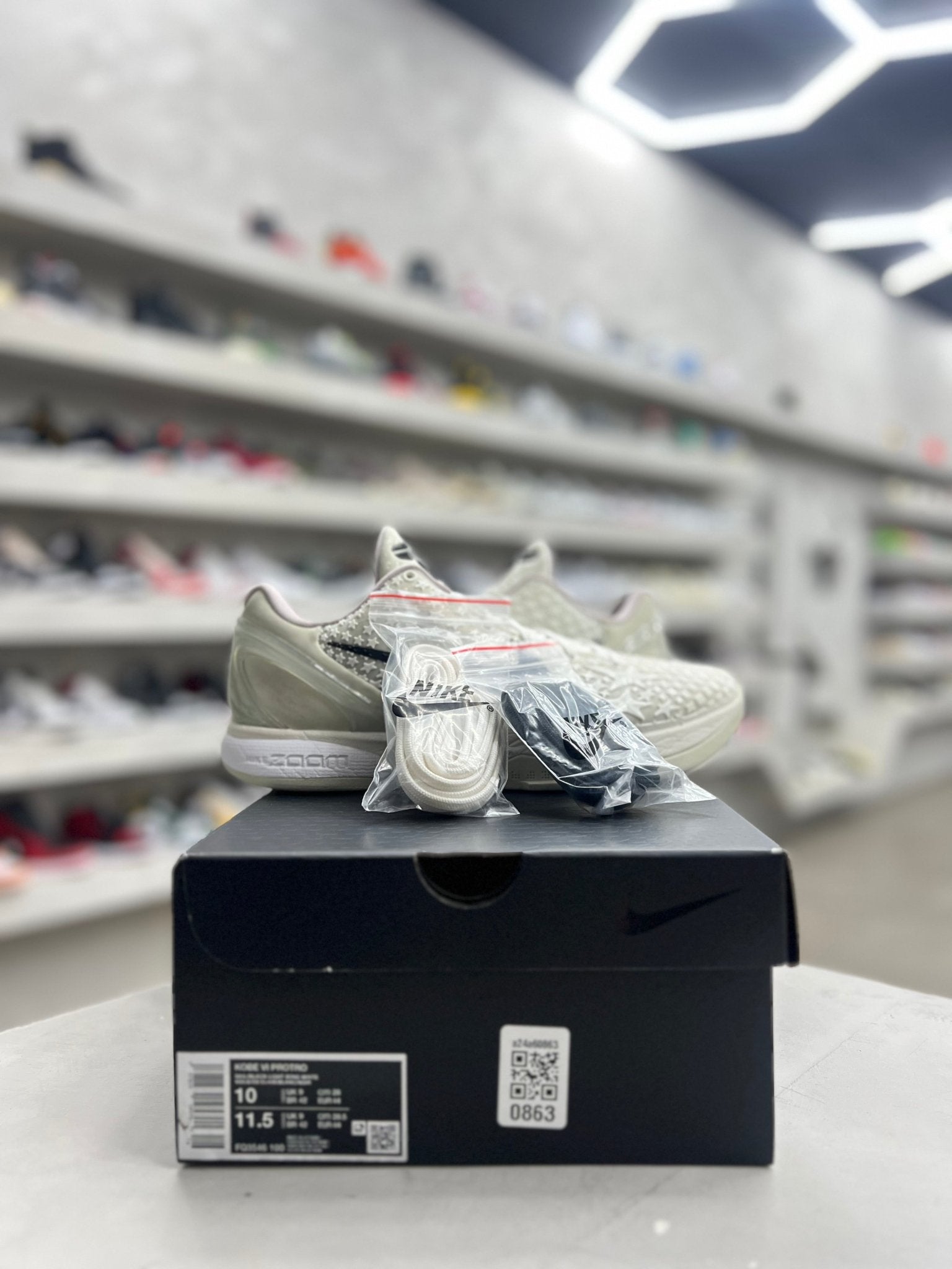 Nike Kobe 6 Protro Sail All - Star Sz 10 (PREOWNED) - Restock AveNike Kobe 6 Protro Sail All - Star Sz 10 (PREOWNED)Restock AveRestock Ave10Restock Ave