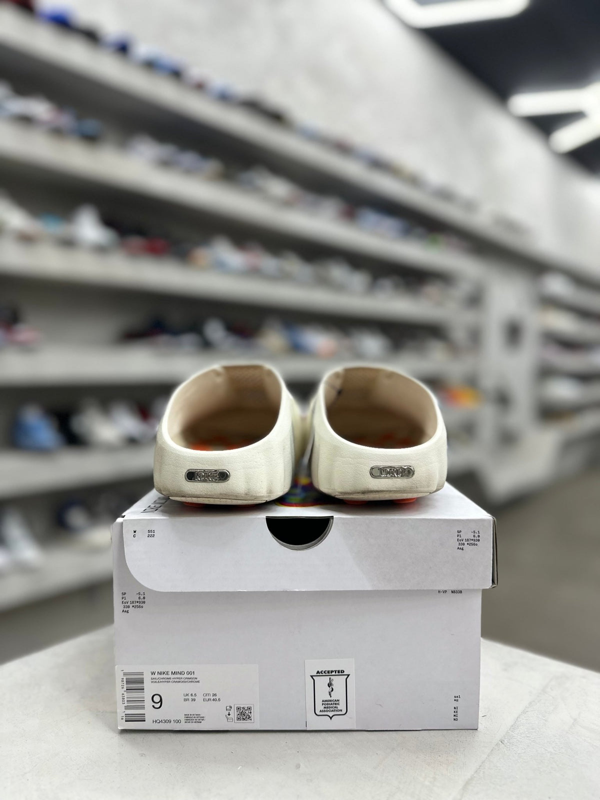 Nike Mind 001 Slide Sail Sz w9/7.5 (PREOWNED) - Restock AveNike Mind 001 Slide Sail Sz w9/7.5 (PREOWNED)Restock AveRestock Avew9/7.5Restock Ave