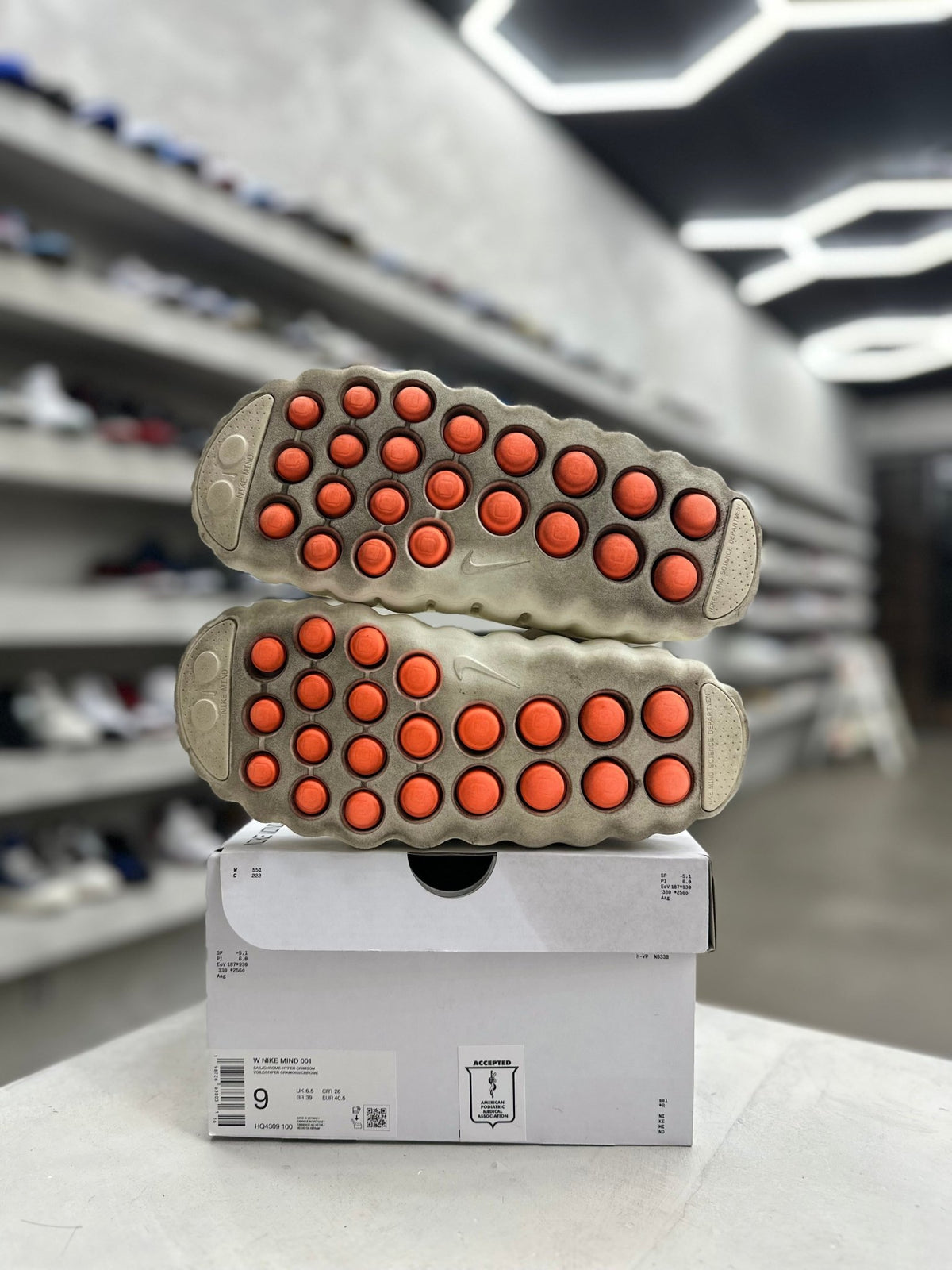 Nike Mind 001 Slide Sail Sz w9/7.5 (PREOWNED) - Restock AveNike Mind 001 Slide Sail Sz w9/7.5 (PREOWNED)Restock AveRestock Avew9/7.5Restock Ave