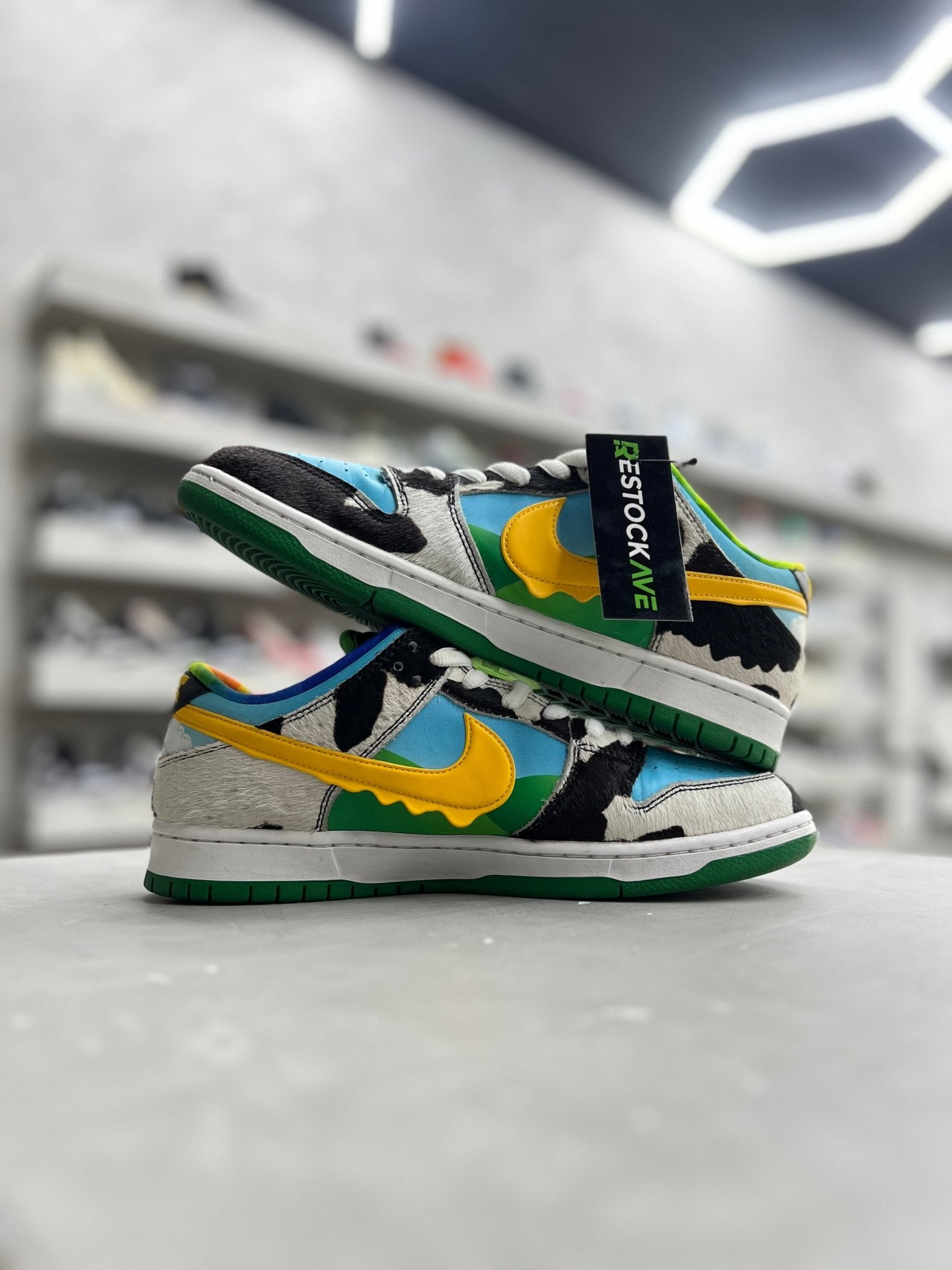 Nike SB Dunk Low Ben & Jerry's Chunky Dunky Sz 10 (PREOWNED)(NO BOX) - Restock AveNike SB Dunk Low Ben & Jerry's Chunky Dunky Sz 10 (PREOWNED)(NO BOX)Restock AveRestock Ave10Restock Ave