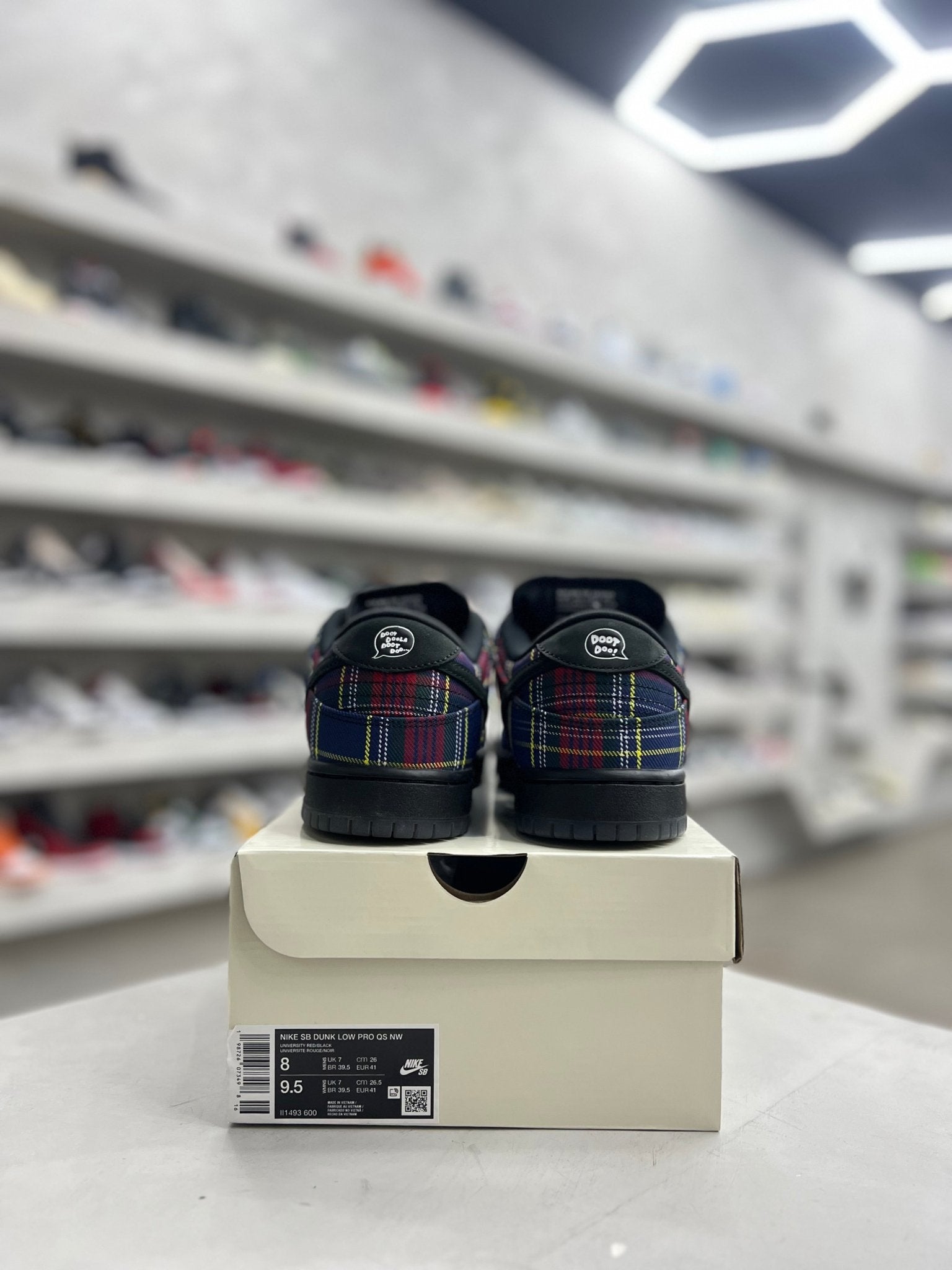 Nike SB Dunk Low Nardwuar Sz 8 (PREOWNED) - Restock AveNike SB Dunk Low Nardwuar Sz 8 (PREOWNED)Restock AveRestock Ave8Restock Ave