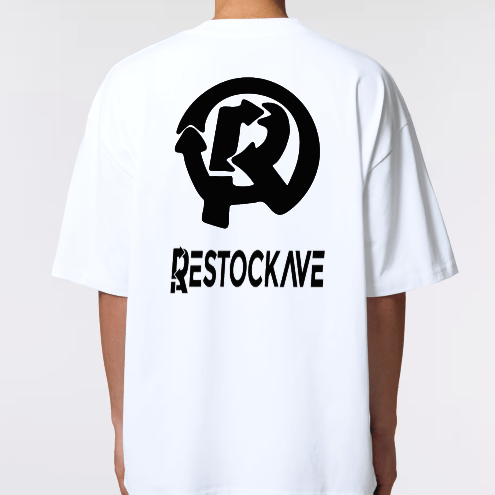 Restock Ave Classic Logo White T-Shirt - Restock AveRestock Ave Classic Logo White T-ShirtRestock AveRestock AveS59411315Restock Ave