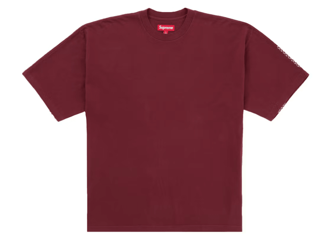 Supreme Checkerboard Intarsia S/S Top Burgundy - Restock AveSupreme Checkerboard Intarsia S/S Top BurgundyRestock AveRestock AveM54628979Restock Ave