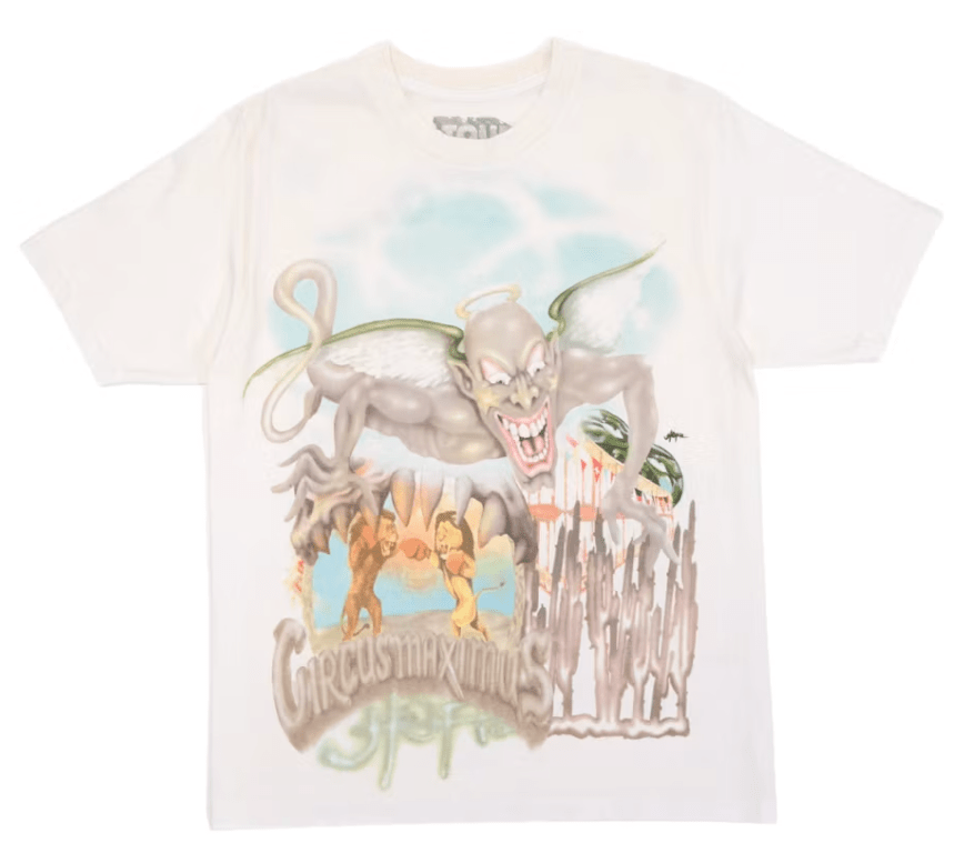 Travis Scott Utopia Circus Maximus 2023 Tour III Tee White - Restock AveTravis Scott Utopia Circus Maximus 2023 Tour III Tee WhiteRestock AveRestock AveXL12419187Restock Ave