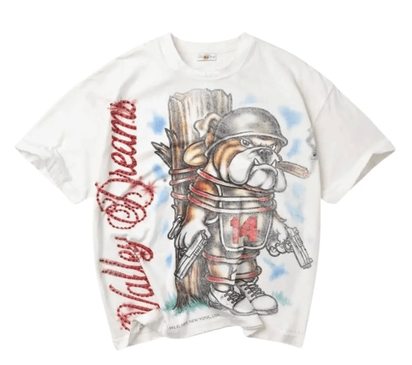 Vale Forever Bling Dog Of War Tee White - Restock AveVale Forever Bling Dog Of War Tee WhiteRestock AveRestock AveXL33802099Restock Ave