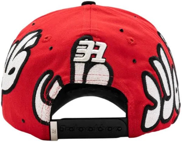 31 HATS X BACKBACK BOYZ ARABIC RED SNAPBACK HAT - Restock Ave31 HATS X BACKBACK BOYZ ARABIC RED SNAPBACK HATRestock AveRestock Ave44255091Restock Ave