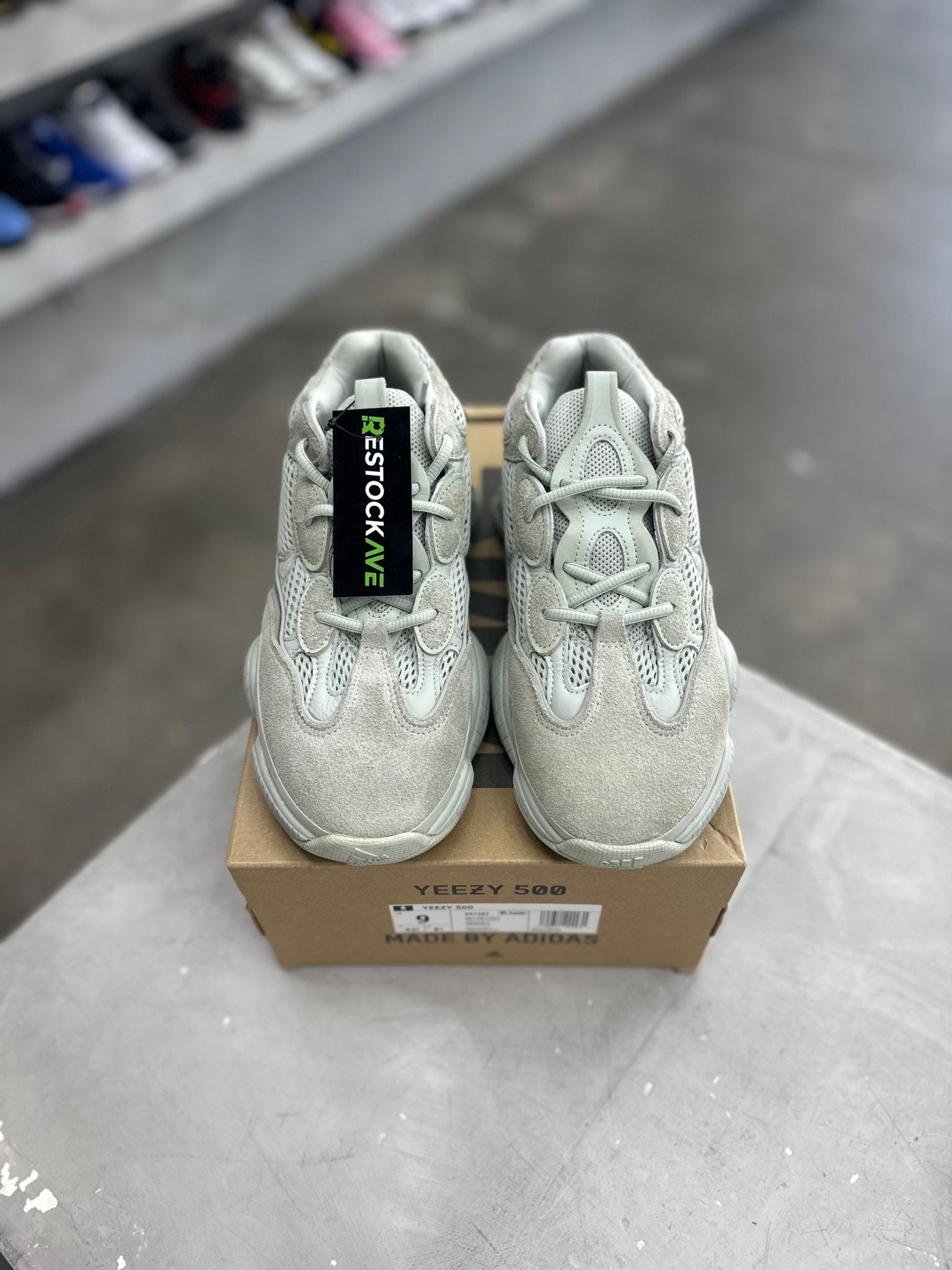 adidas Yeezy 500 Salt Sz 9 (PREOWNED) - Restock Aveadidas Yeezy 500 Salt Sz 9 (PREOWNED)Restock AveRestock Ave9Restock Ave