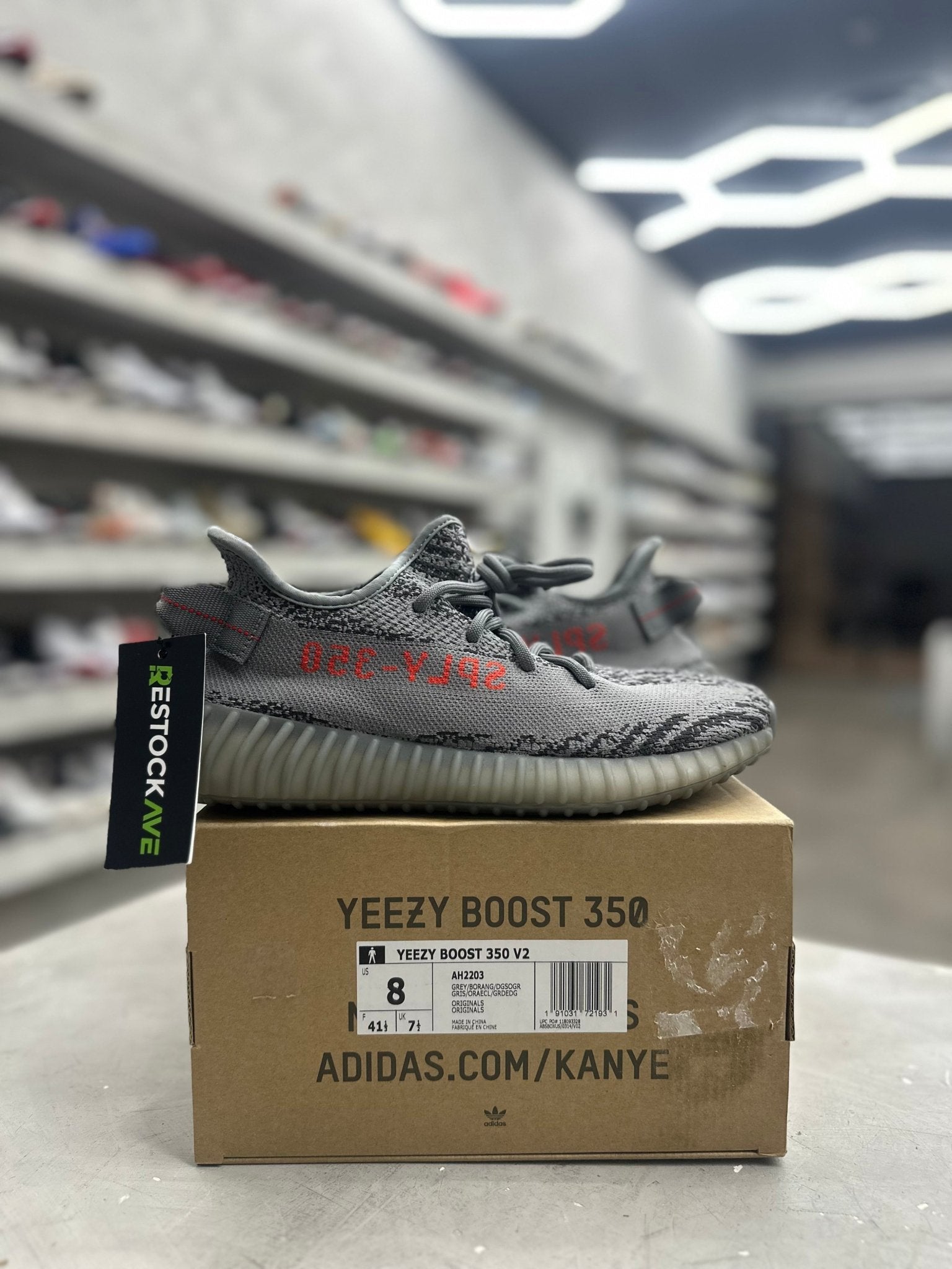 adidas Yeezy Boost 350 V2 Beluga 2.0 Sz 8 (PREOWNED) - Restock Aveadidas Yeezy Boost 350 V2 Beluga 2.0 Sz 8 (PREOWNED)Restock AveRestock Ave8Restock Ave