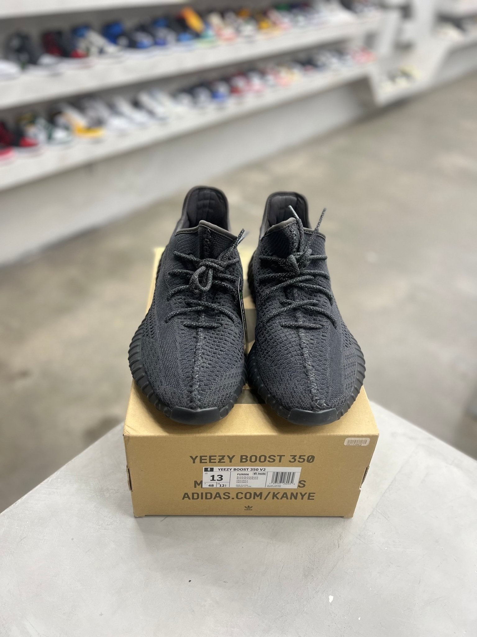 adidas Yeezy Boost 350 V2 Black (Non - Reflective) Sz 13 (PREOWNED) - Restock Aveadidas Yeezy Boost 350 V2 Black (Non - Reflective) Sz 13 (PREOWNED)Restock AveRestock Ave13Restock Ave