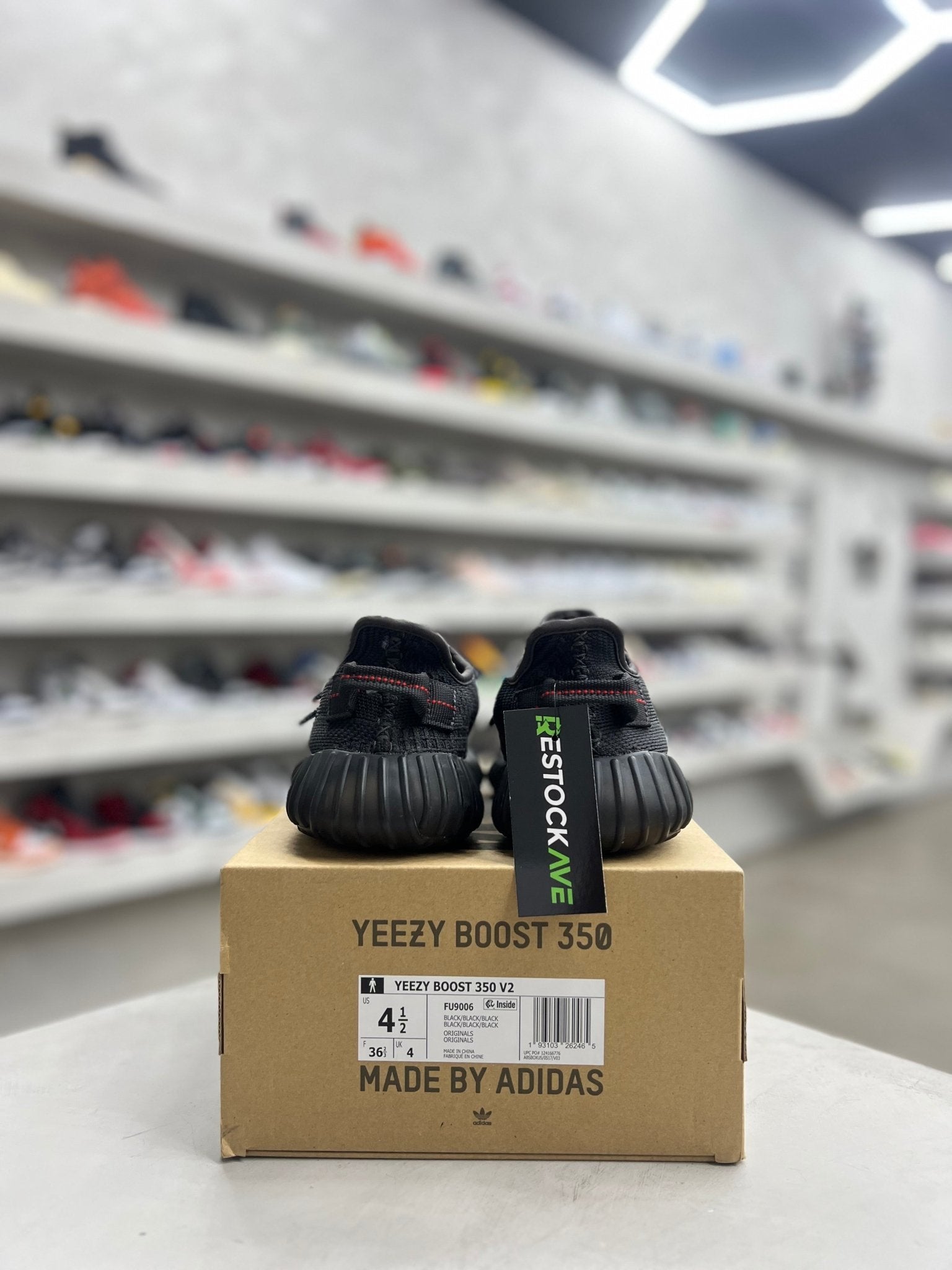 adidas Yeezy Boost 350 V2 Black (Non - Reflective) Sz 4.5 (PREOWNED) - Restock Aveadidas Yeezy Boost 350 V2 Black (Non - Reflective) Sz 4.5 (PREOWNED)Restock AveRestock Ave4.516567923Restock Ave