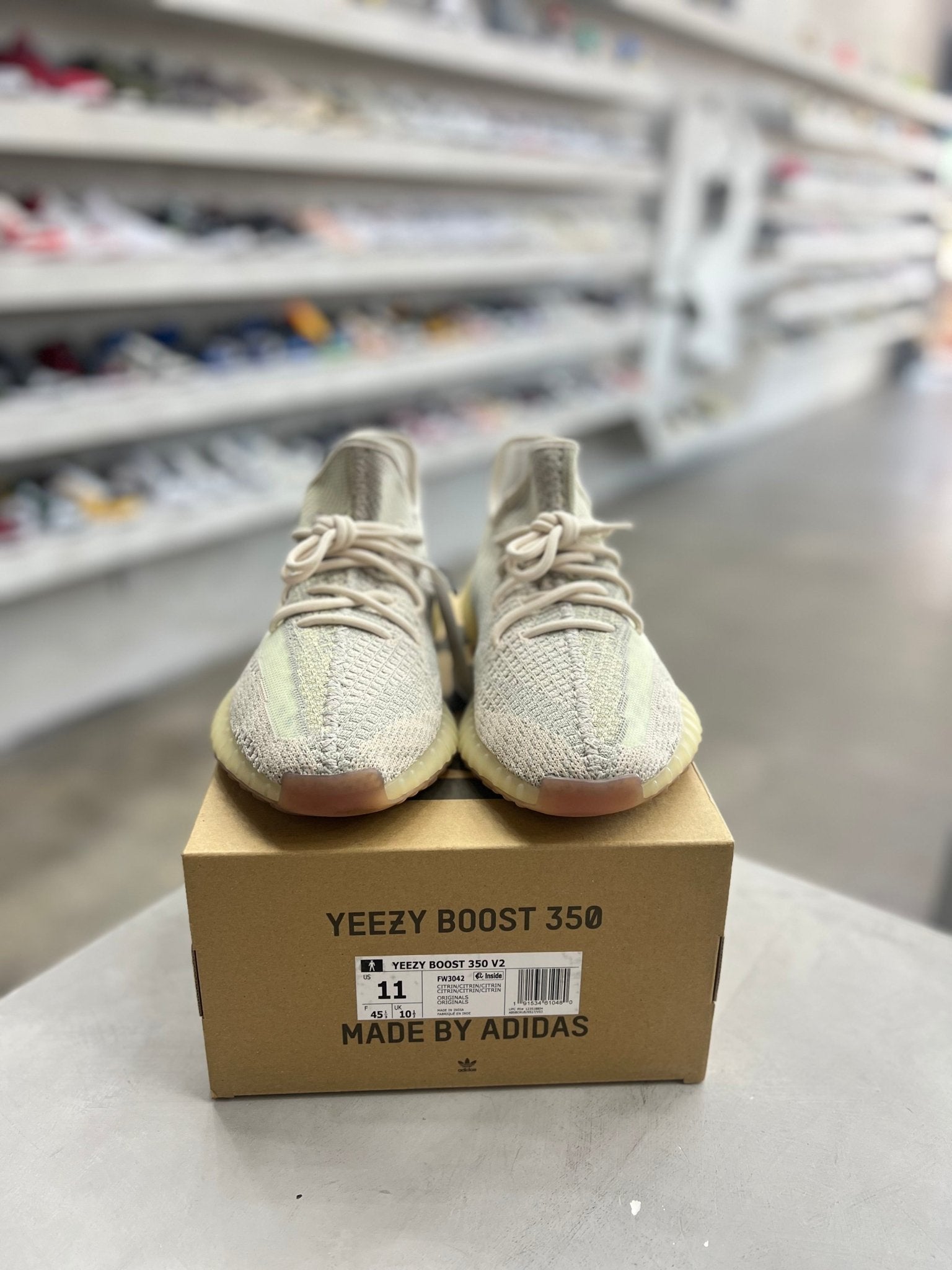 yeezy boost 350 citrin non reflective