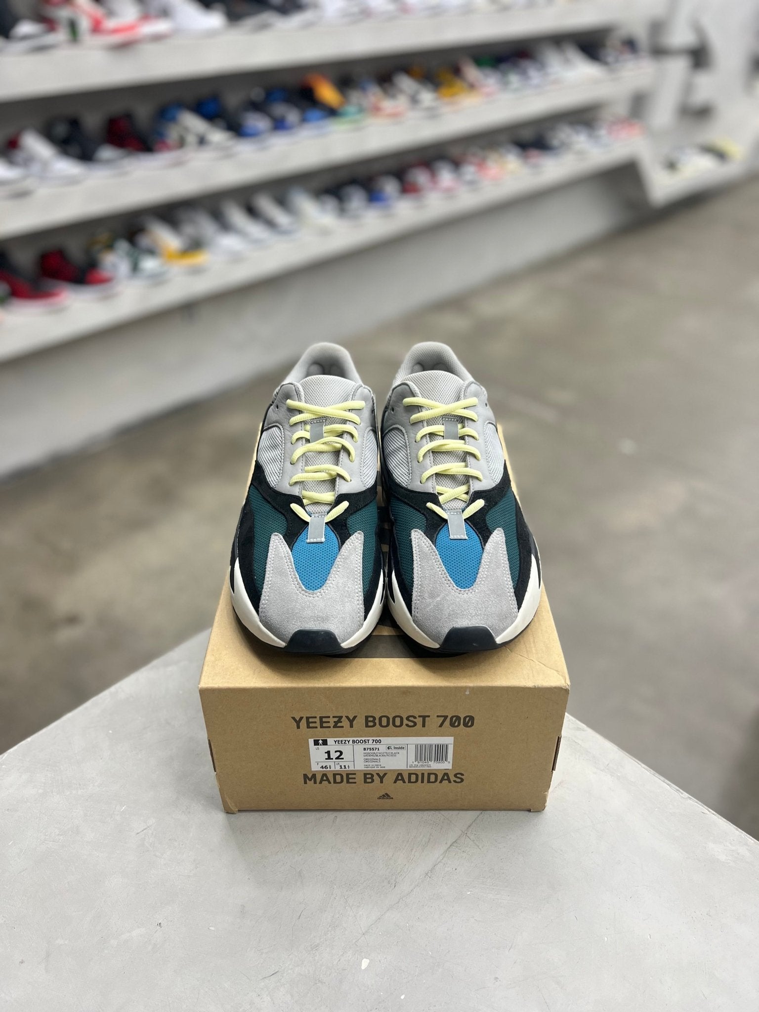 adidas Yeezy Boost 700 Wave Runner Sz 12 (PREOWNED) - Restock Aveadidas Yeezy Boost 700 Wave Runner Sz 12 (PREOWNED)Restock AveRestock Ave12Restock Ave