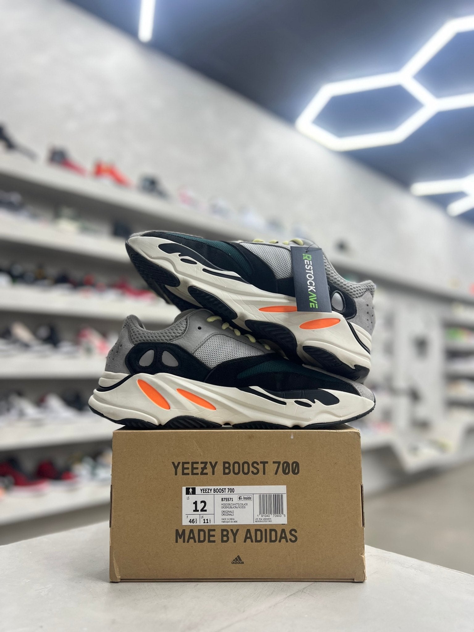 adidas Yeezy Boost 700 Wave Runner Sz 12 (PREOWNED) - Restock Aveadidas Yeezy Boost 700 Wave Runner Sz 12 (PREOWNED)Restock AveRestock Ave12Restock Ave