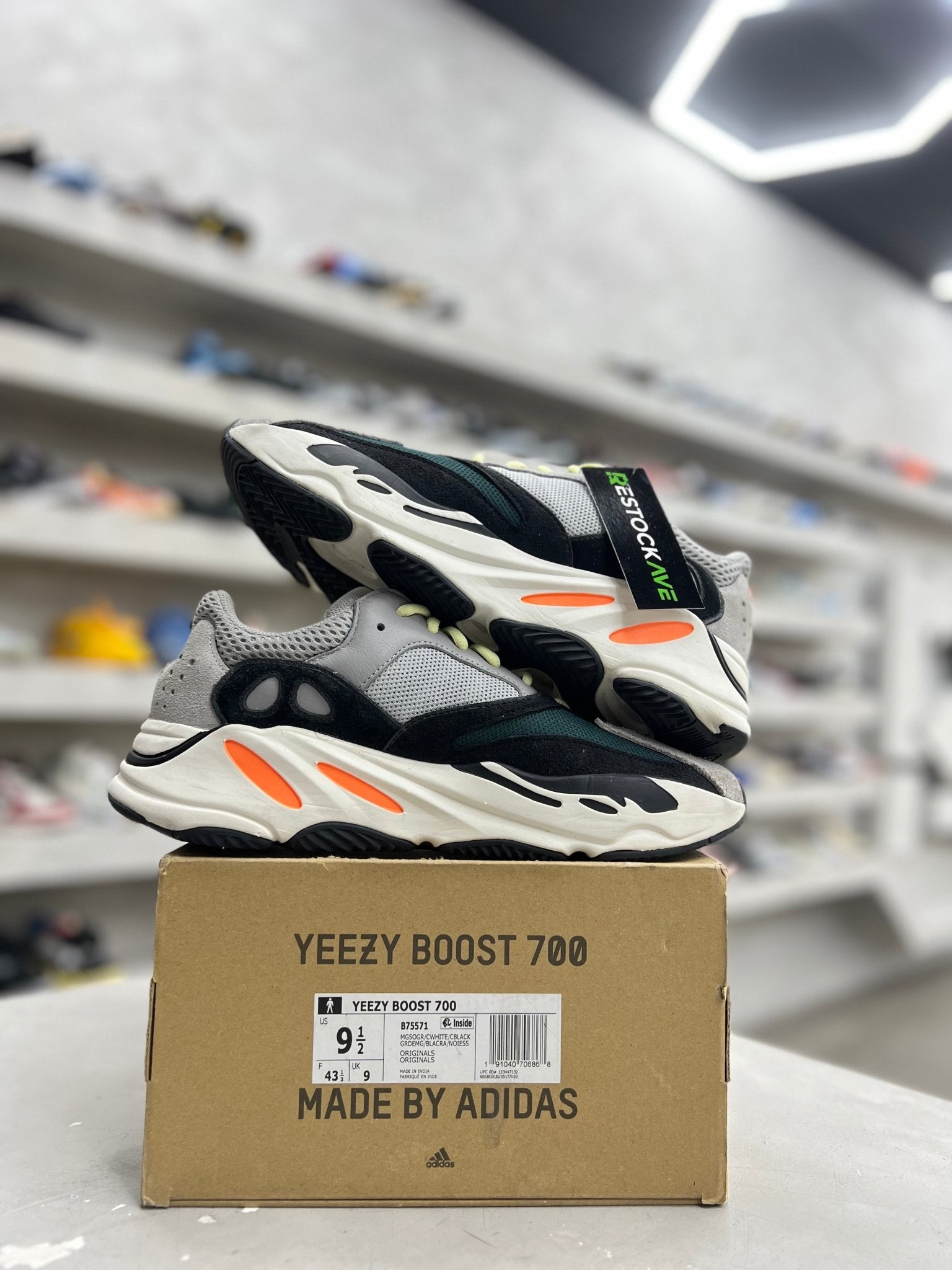 adidas Yeezy Boost 700 Wave Runner Sz 9.5 (PREOWNED) – Restock Ave