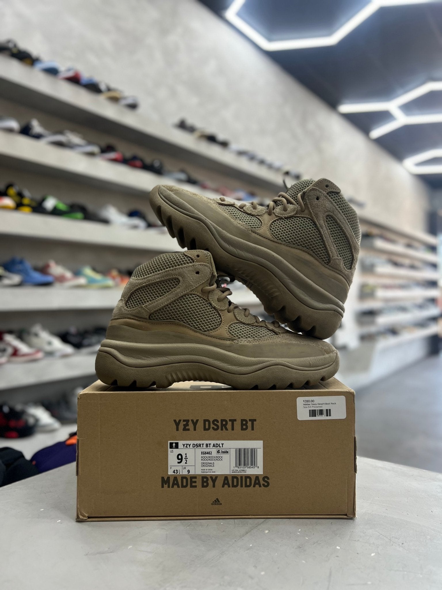 adidas Yeezy Desert Boot Rock Sz 9.5 (PREOWNED) - Restock Aveadidas Yeezy Desert Boot Rock Sz 9.5 (PREOWNED)Restock AveRestock Ave9.5Restock Ave