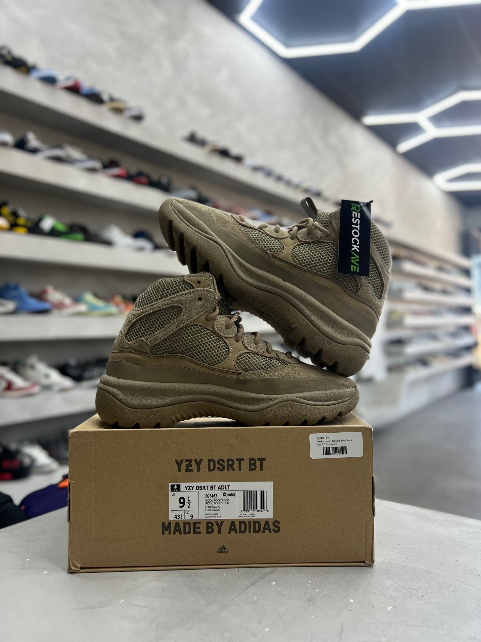adidas Yeezy Desert Boot Rock Sz 9.5 (PREOWNED) - Restock Aveadidas Yeezy Desert Boot Rock Sz 9.5 (PREOWNED)Restock AveRestock Ave9.5Restock Ave