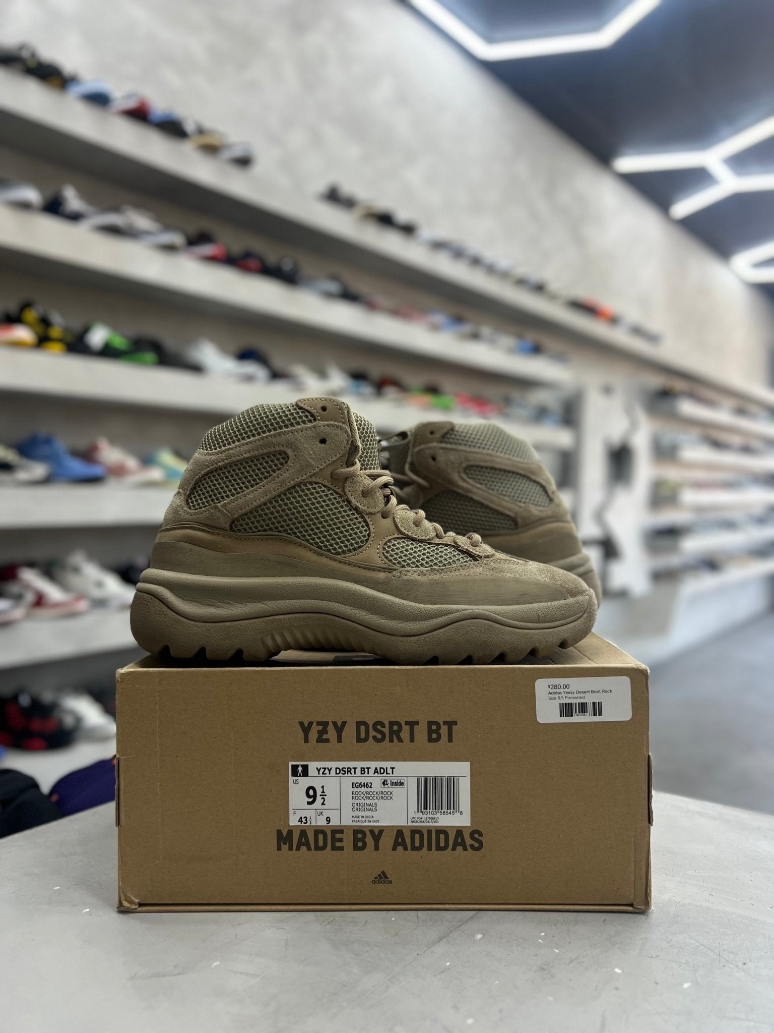 adidas Yeezy Desert Boot Rock Sz 9.5 (PREOWNED) - Restock Aveadidas Yeezy Desert Boot Rock Sz 9.5 (PREOWNED)Restock AveRestock Ave9.5Restock Ave