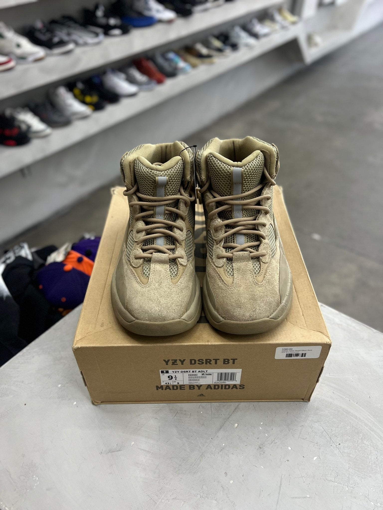 adidas Yeezy Desert Boot Rock Sz 9.5 (PREOWNED) - Restock Aveadidas Yeezy Desert Boot Rock Sz 9.5 (PREOWNED)Restock AveRestock Ave9.5Restock Ave