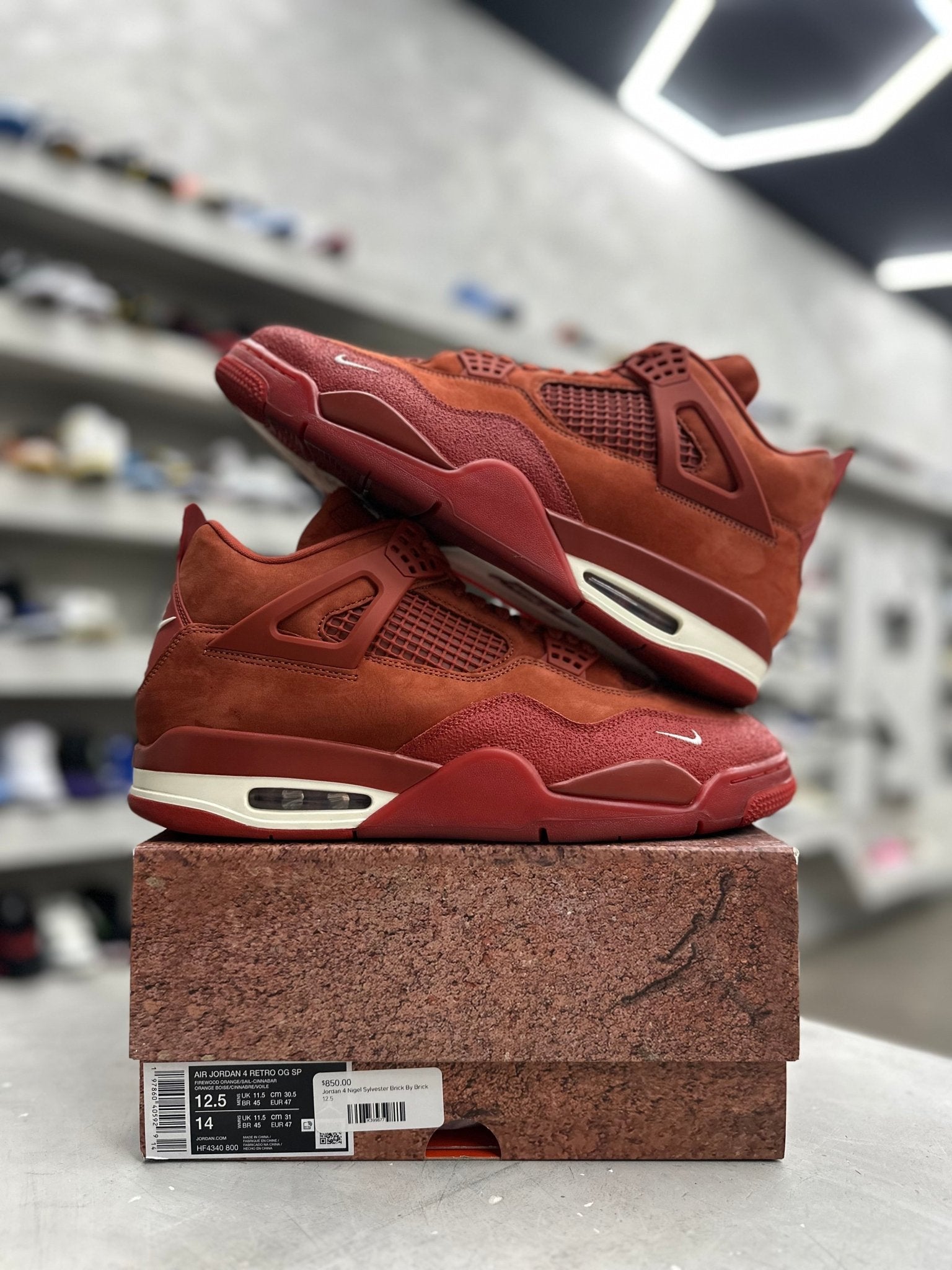 Air Jordan 4 Retro OG SP Nigel Sylvester Brick by Brick Sz 12.5 (PREOWNED) - Restock AveAir Jordan 4 Retro OG SP Nigel Sylvester Brick by Brick Sz 12.5 (PREOWNED)Restock AveRestock Ave12.5Restock Ave