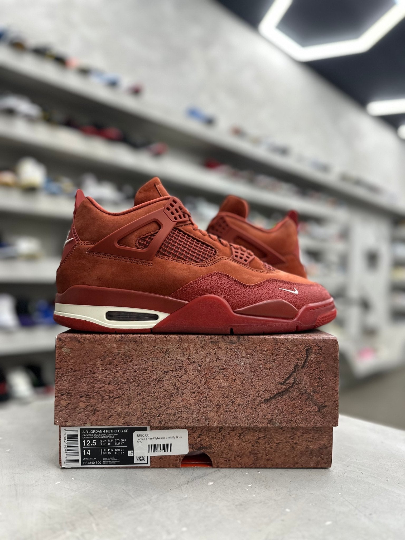 Air Jordan 4 Retro OG SP Nigel Sylvester Brick by Brick Sz 12.5 (PREOWNED) - Restock AveAir Jordan 4 Retro OG SP Nigel Sylvester Brick by Brick Sz 12.5 (PREOWNED)Restock AveRestock Ave12.5Restock Ave