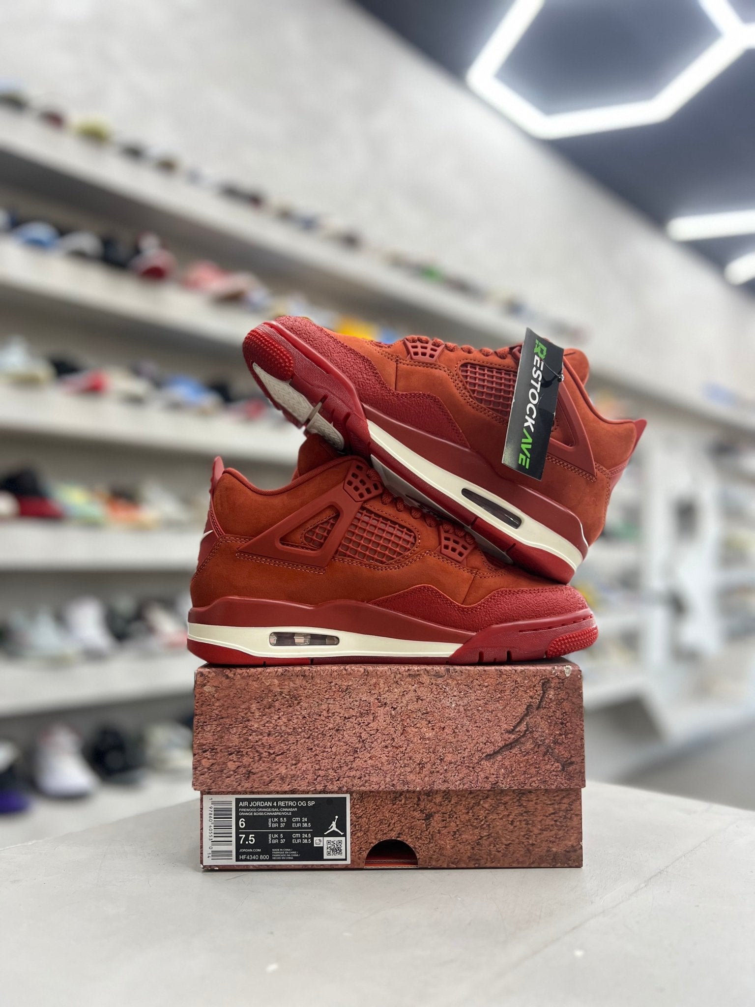 Air Jordan 4 Retro OG SP Nigel Sylvester Brick by Brick Sz 6 (PREOWNED) - Restock AveAir Jordan 4 Retro OG SP Nigel Sylvester Brick by Brick Sz 6 (PREOWNED)Restock AveRestock Ave674417779Restock Ave