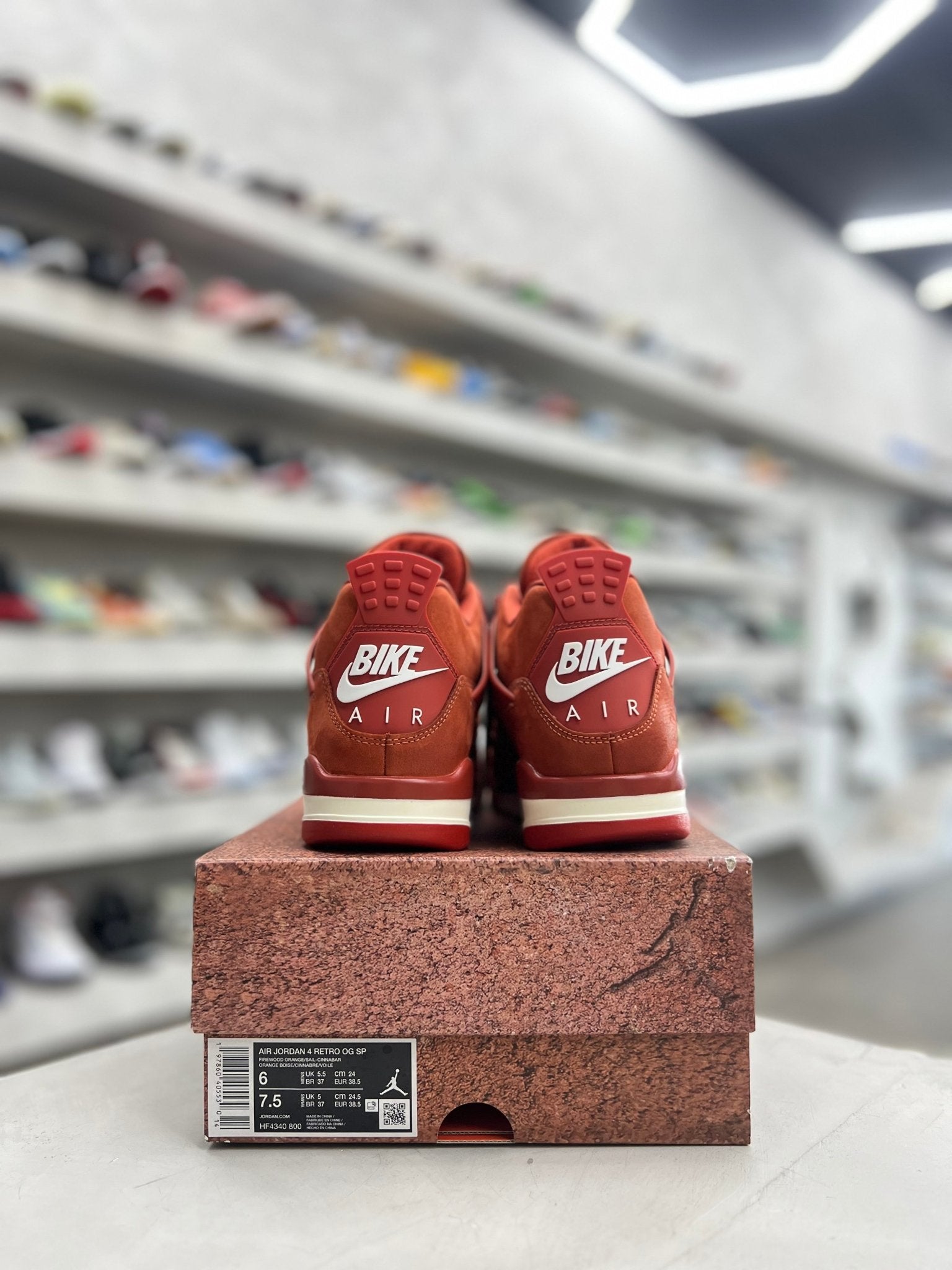 Air Jordan 4 Retro OG SP Nigel Sylvester Brick by Brick Sz 6