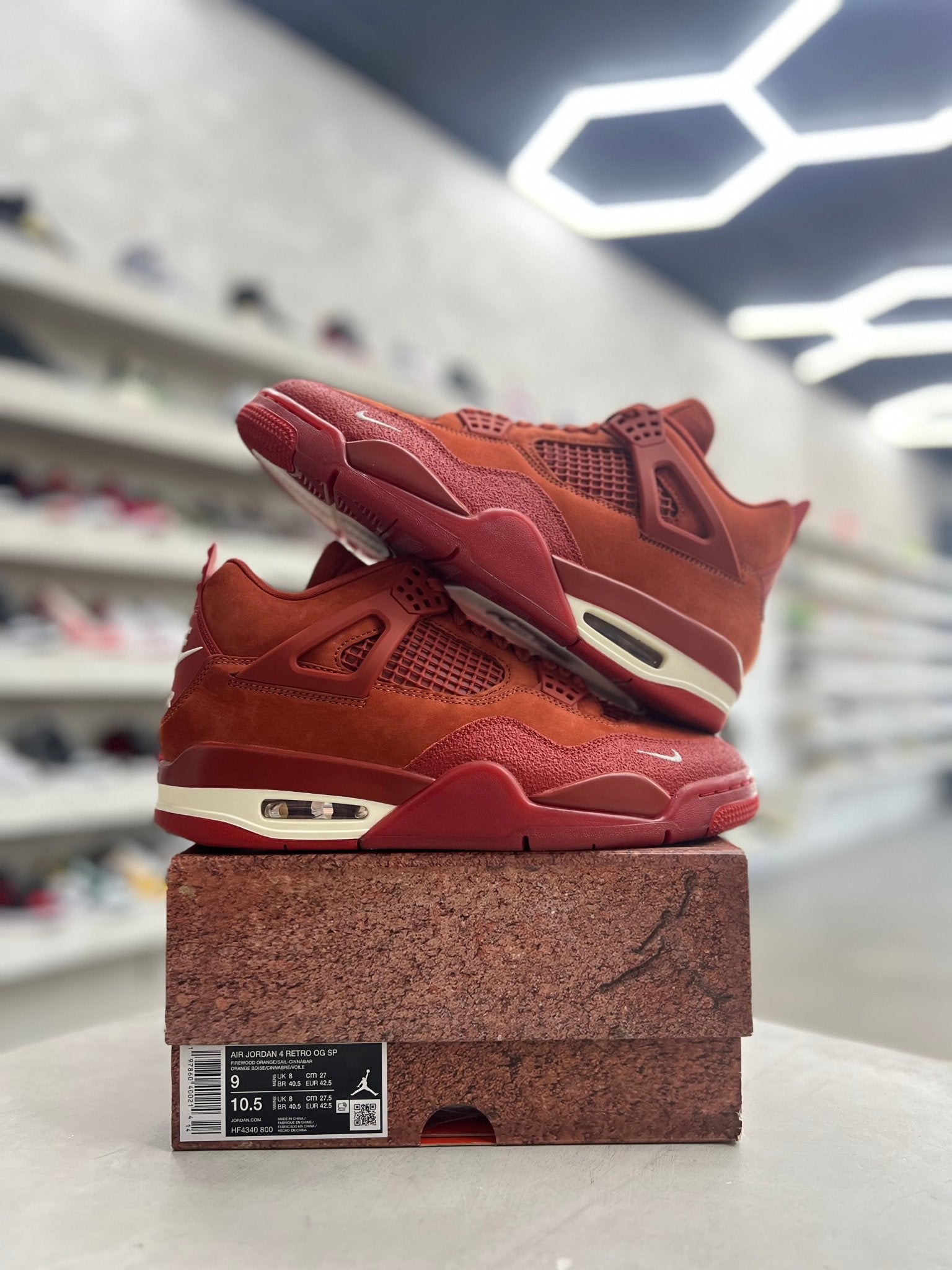 Air Jordan 4 Retro OG SP Nigel Sylvester Brick by Brick Sz 9 (PREOWNED) - Restock AveAir Jordan 4 Retro OG SP Nigel Sylvester Brick by Brick Sz 9 (PREOWNED)Restock AveRestock Ave9Restock Ave
