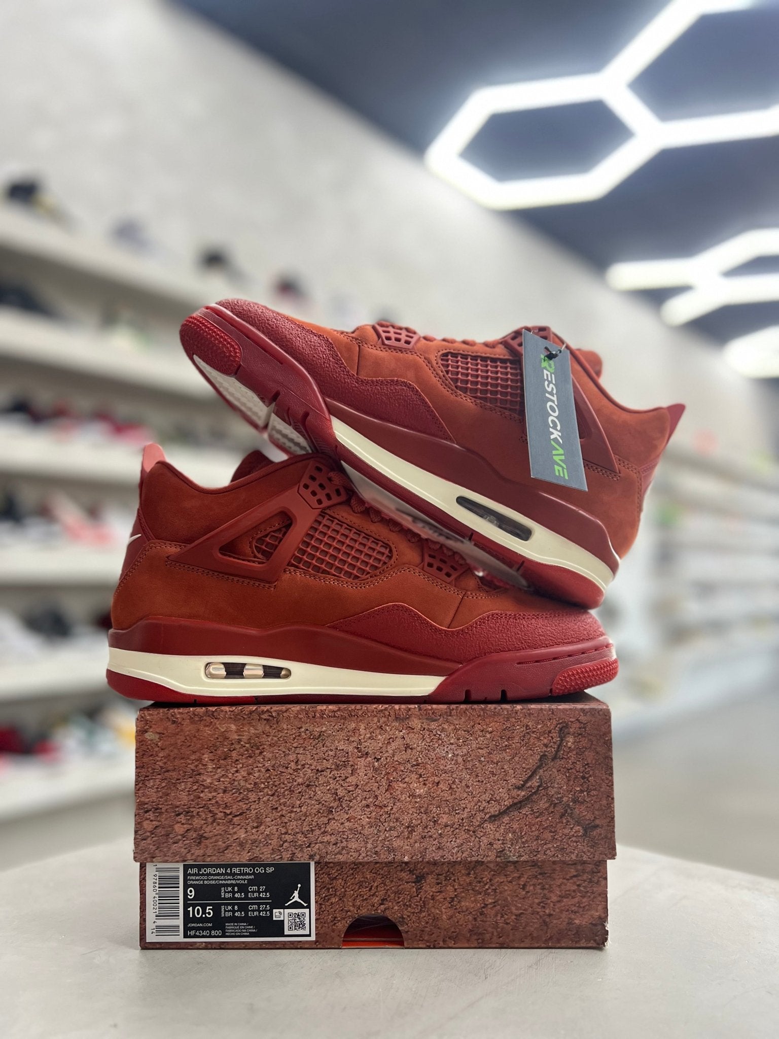 Air Jordan 4 Retro OG SP Nigel Sylvester Brick by Brick Sz 9 (PREOWNED) - Restock AveAir Jordan 4 Retro OG SP Nigel Sylvester Brick by Brick Sz 9 (PREOWNED)Restock AveRestock Ave9Restock Ave