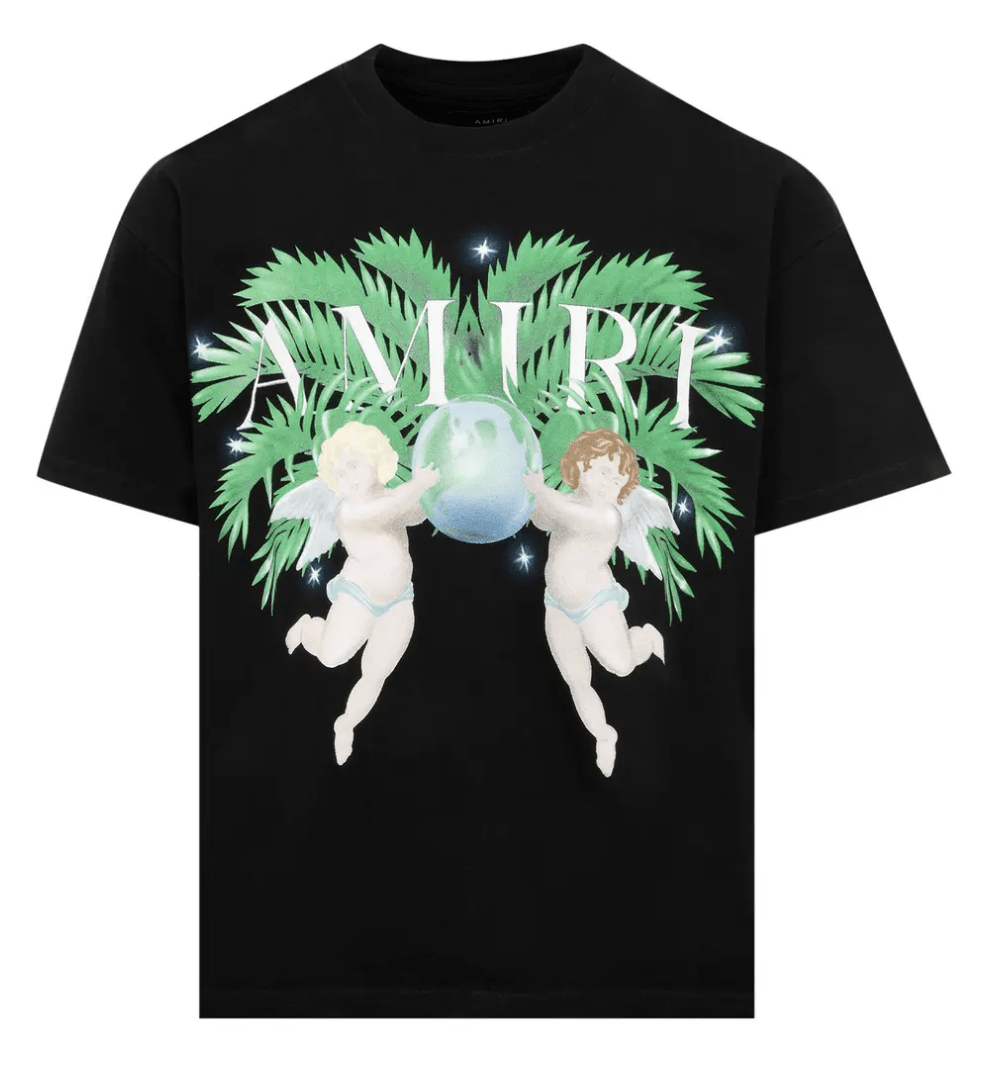 Amiri Airbrush Cherub Tee Black - Restock AveAmiri Airbrush Cherub Tee BlackRestock AveRestock AveXL97634163Restock Ave