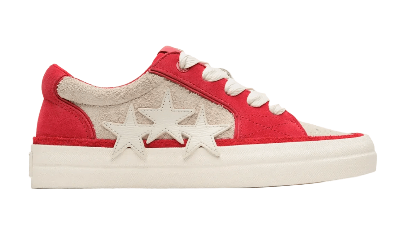 Amiri - Sunset Skate Birch / Red Low Top Sneakers - Restock AveAmiri - Sunset Skate Birch / Red Low Top SneakersRestock AveRestock Ave9Restock Ave