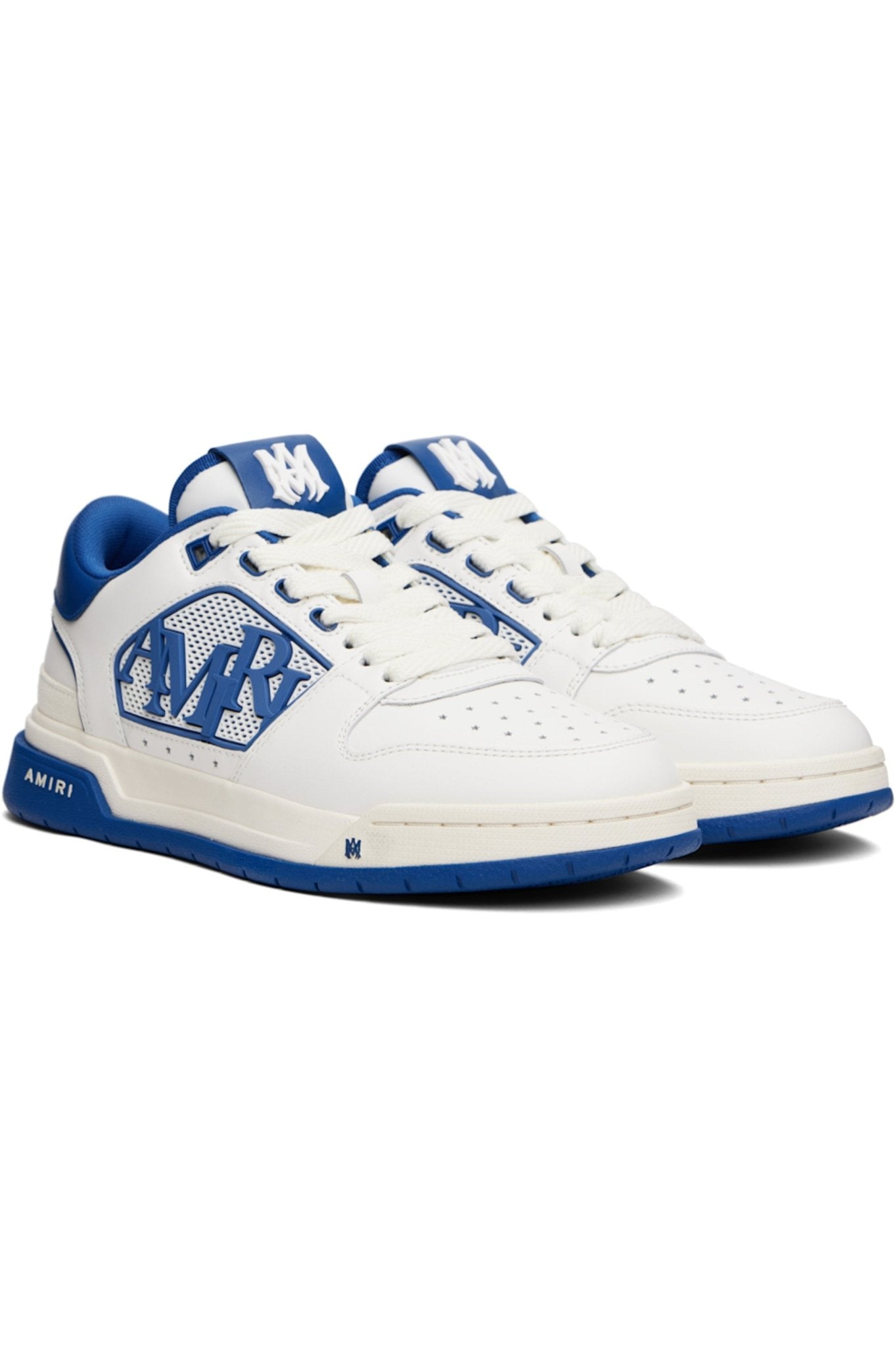 AMIRI White & Navy Classic Low Sneakers - Restock AveAMIRI White & Navy Classic Low SneakersRestock AveRestock Ave4310547571Restock Ave