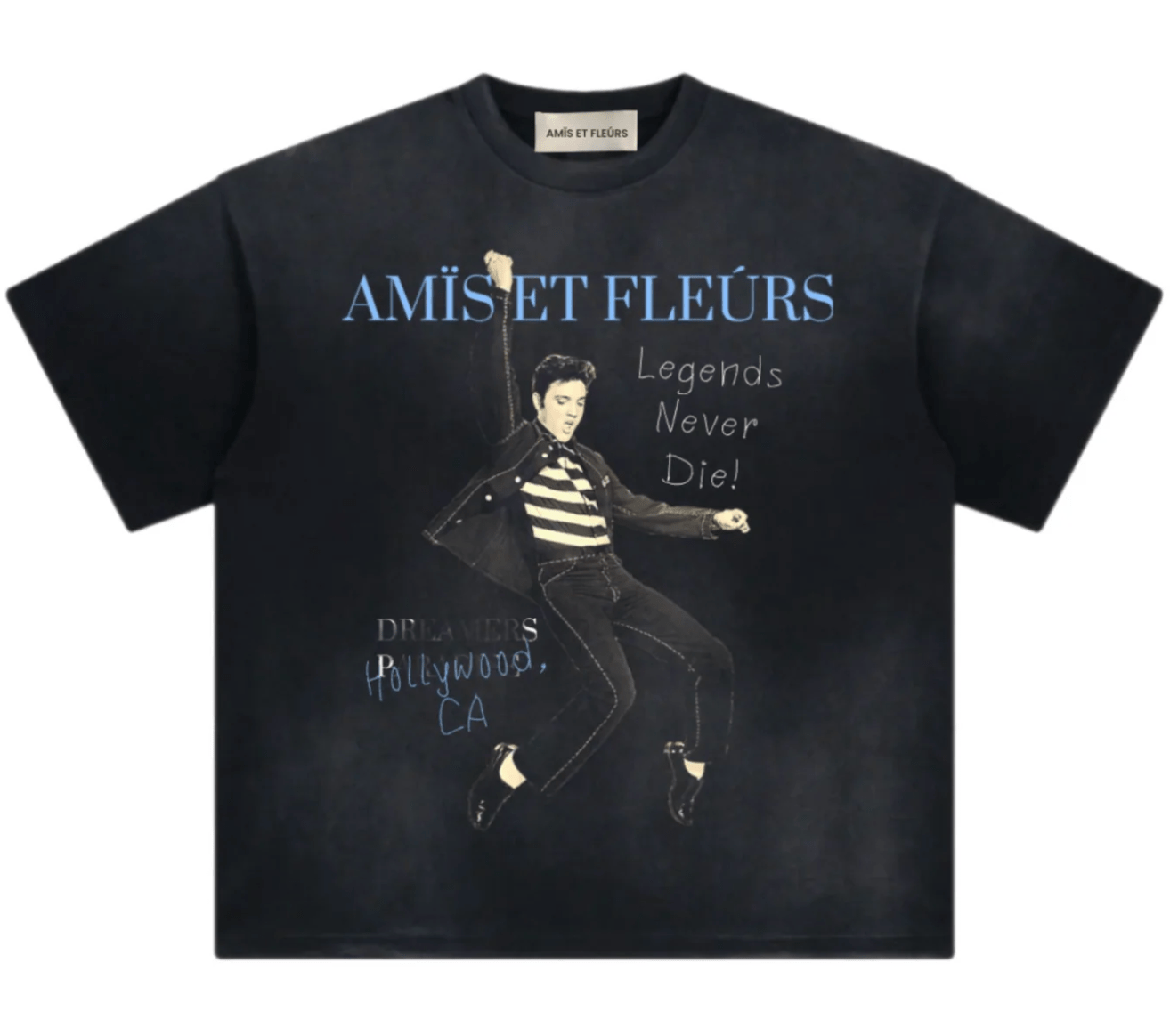 AMIS ET FLEURS Legends Never Die T-shirt - Restock AveAMIS ET FLEURS Legends Never Die T-shirtRestock AveRestock AveM23772531Restock Ave