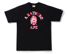 BAPE ABC Camo College Tee (SS21) Black/Pink - Restock AveBAPE ABC Camo College Tee (SS21) Black/PinkRestock AveRestock AveL87445619Restock Ave