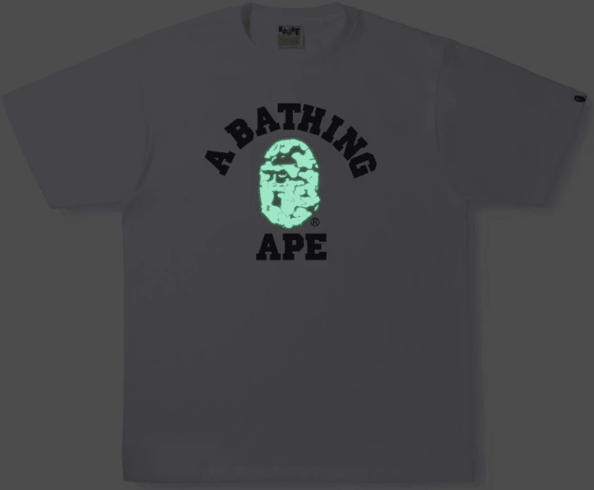 BAPE Text Code Camo College Tee White - Restock AveBAPE Text Code Camo College Tee WhiteRestock AveRestock AveXL95936883Restock Ave