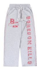 Boredom Kills Collegiate Sweatpants Heather Grey - Restock AveBoredom Kills Collegiate Sweatpants Heather GreyRestock AveRestock AveM16926067Restock Ave