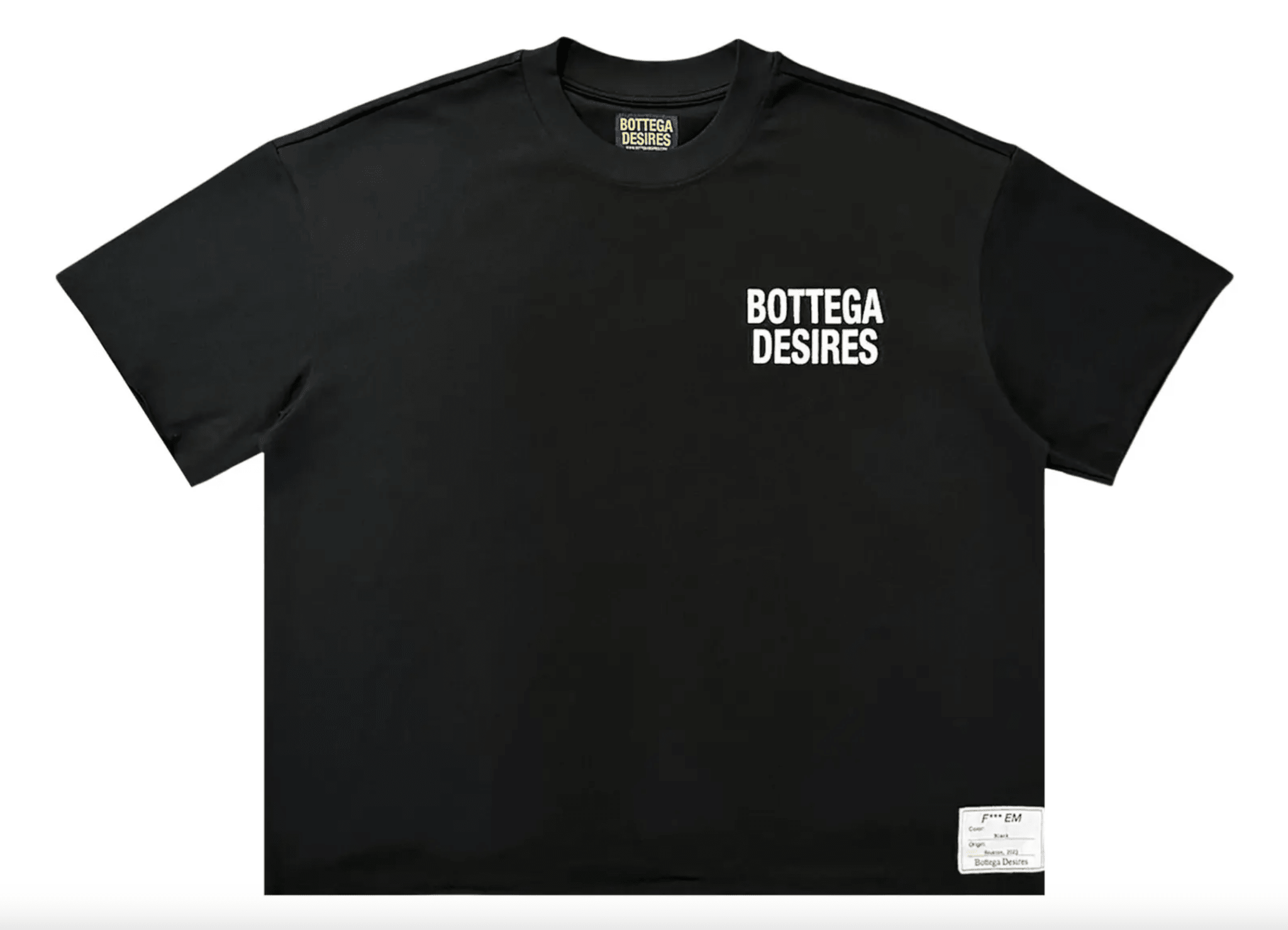 Bottega Desires Fuck Em T-Shirt Black - Restock AveBottega Desires Fuck Em T-Shirt BlackRestock AveRestock AveL63722611Restock Ave