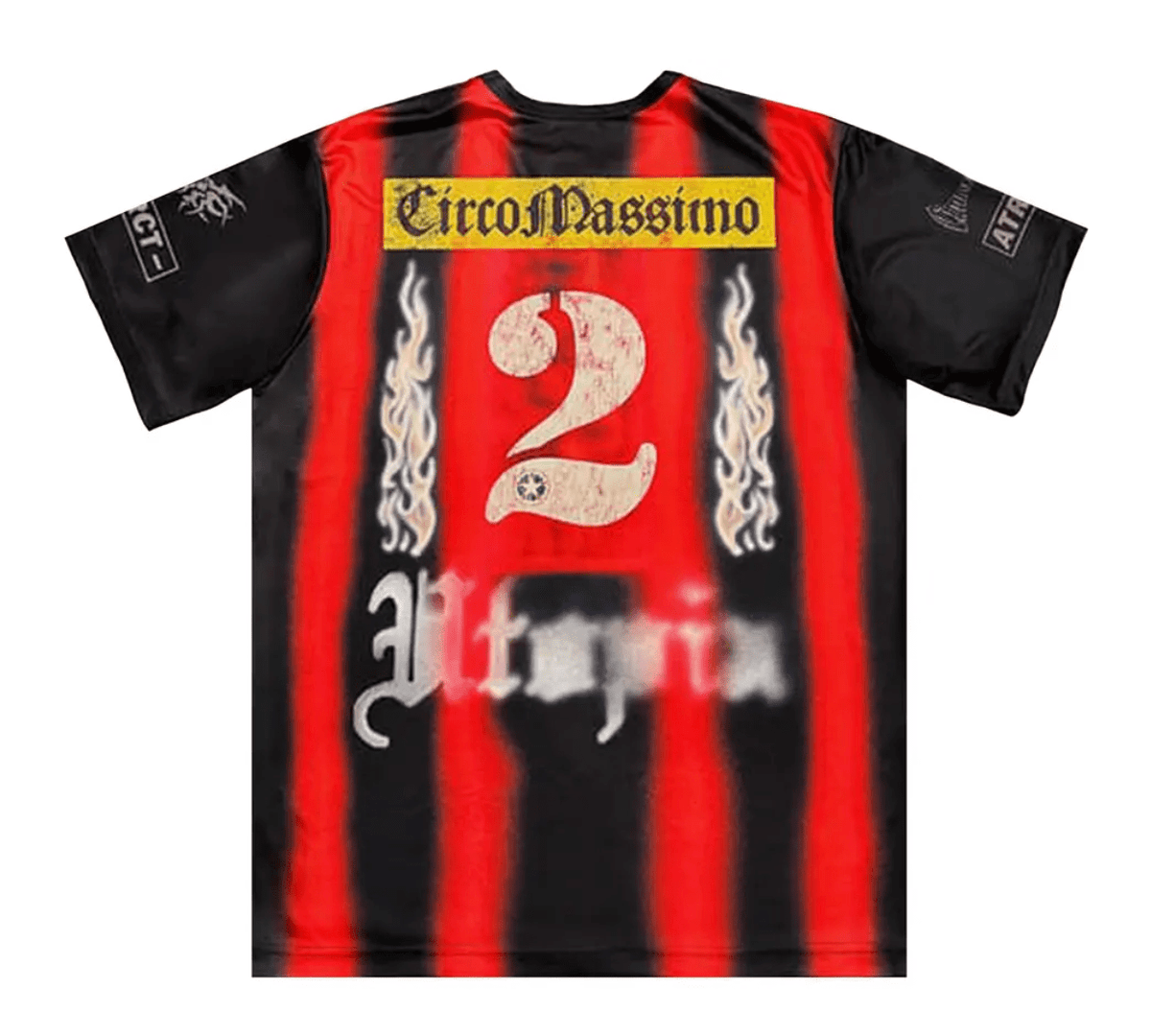 Cactus Jack by Travis Scott Italy Soccer Jersey Black/Red Cactus Jack by Travis Scott Italy Soccer Jersey Black/Red