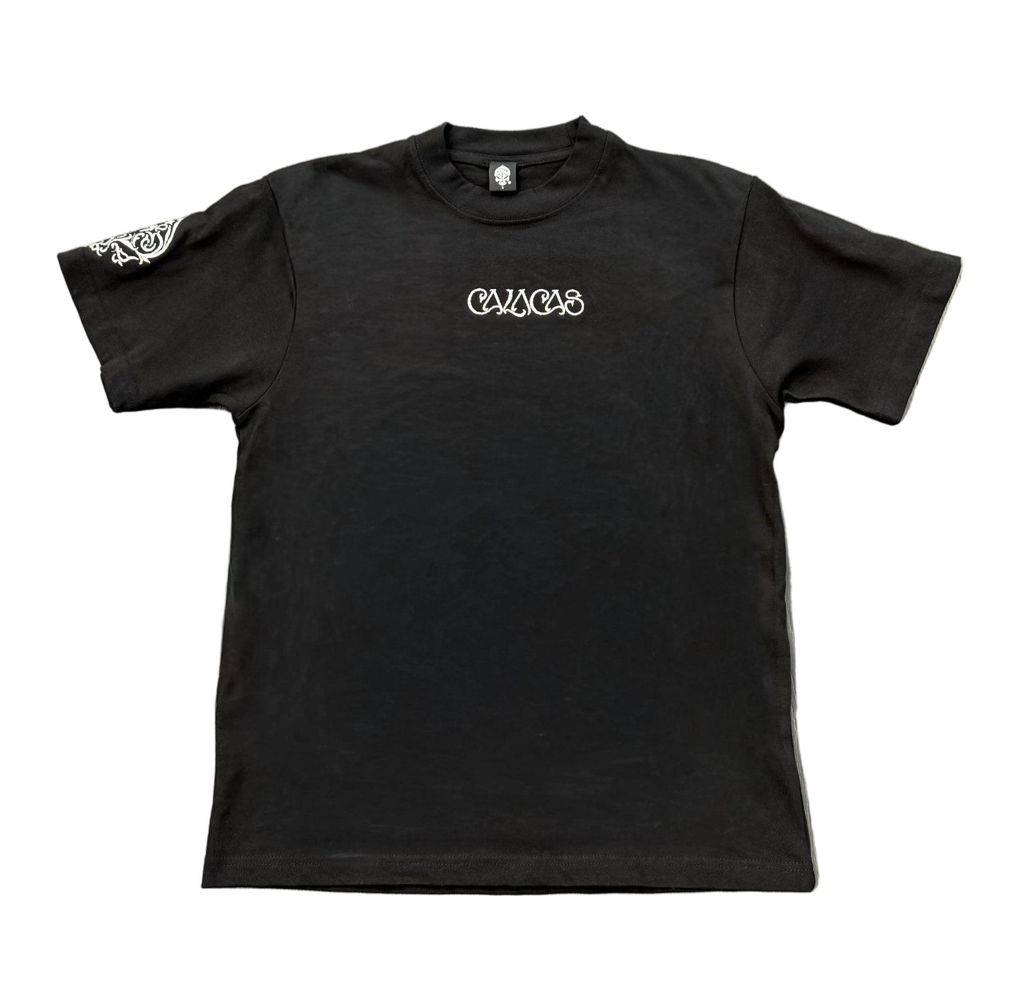 Calacas Embroidered Black T-Shirt - Restock AveCalacas Embroidered Black T-ShirtRestock AveRestock AveSRestock Ave