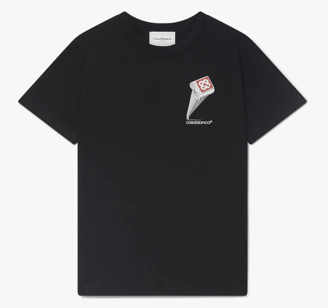 Casablanca Leaning Column Short Sleeve T‑Shirt - Restock AveCasablanca Leaning Column Short Sleeve T‑ShirtRestock AveRestock AveL89747059Restock Ave