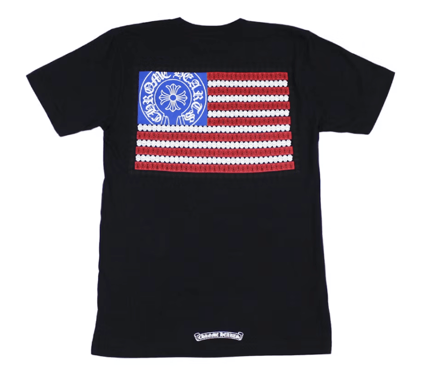 Chrome Hearts American Flag Dagger T-shirt Black (PREOWNED) - Restock AveChrome Hearts American Flag Dagger T-shirt Black (PREOWNED)Restock AveRestock AveL40472691Restock Ave