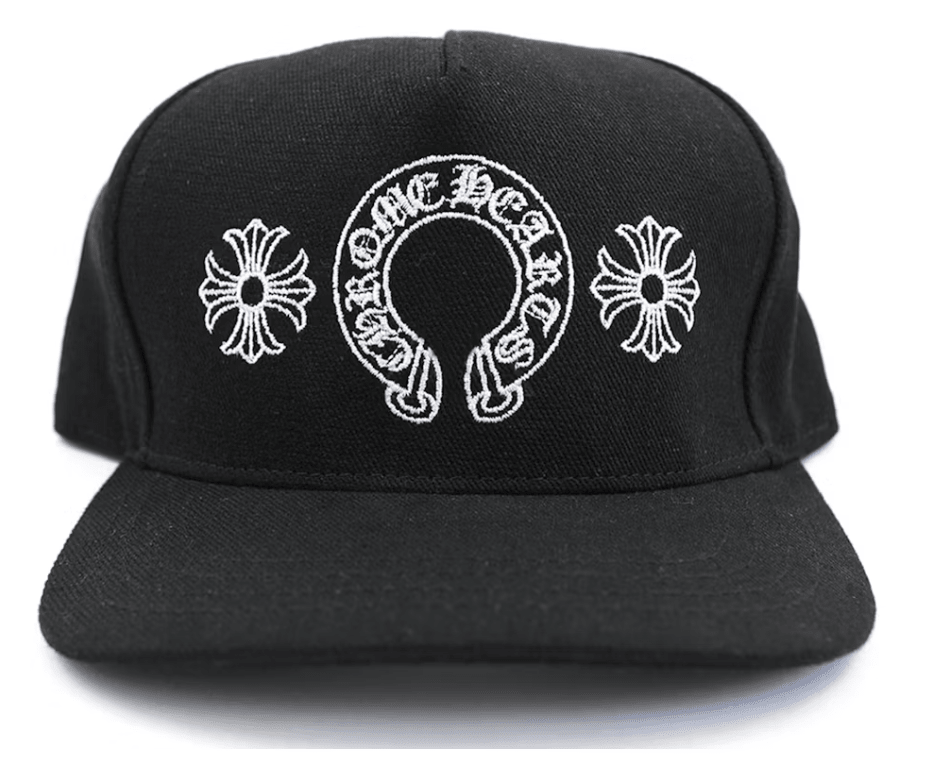 Chrome Hearts Horseshoe Denim Baseball Hat Black - Restock AveChrome Hearts Horseshoe Denim Baseball Hat BlackRestock AveRestock AveRestock Ave