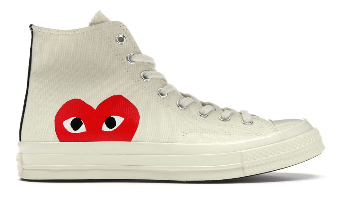 Converse Chuck Taylor All Star 70 Hi Comme des Garcons PLAY White - Restock AveConverse Chuck Taylor All Star 70 Hi Comme des Garcons PLAY WhiteRestock AveRestock Ave7Restock Ave
