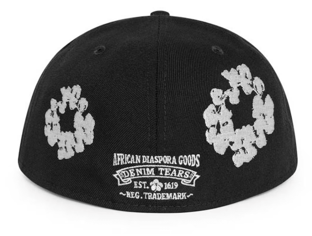 Denim Tears New Era Cotton Wreath 59/50 Cap Black Sz 7 3/8 - Restock AveDenim Tears New Era Cotton Wreath 59/50 Cap Black Sz 7 3/8Restock AveRestock AveRestock Ave