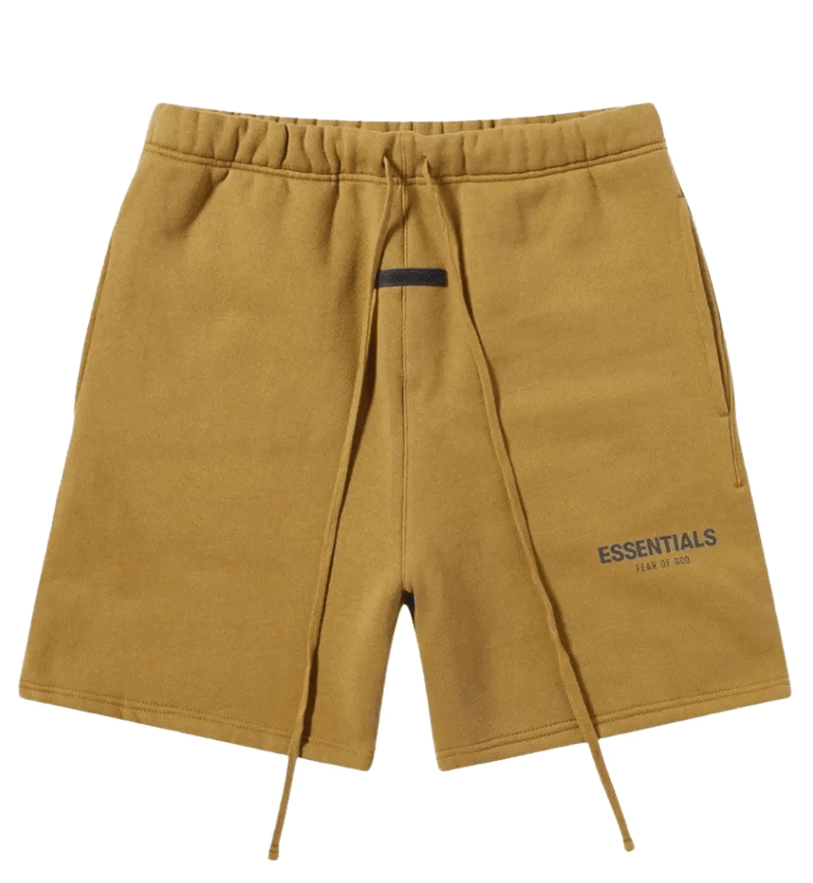 Essentials Mustard Sweatshorts - Restock AveEssentials Mustard SweatshortsRestock AveRestock AveL18788723Restock Ave